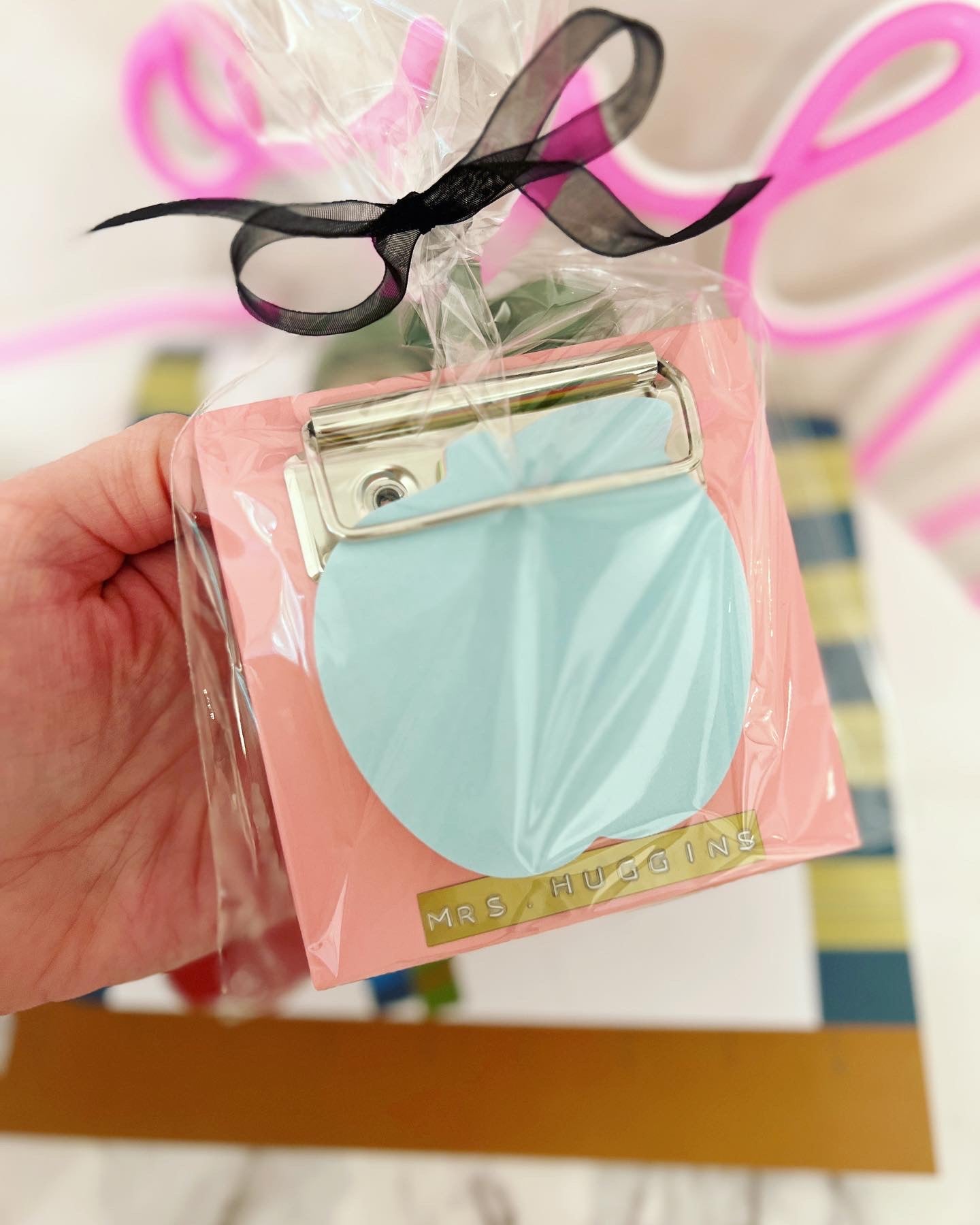 First day of school teacher notepad gift! Start the year off Write!