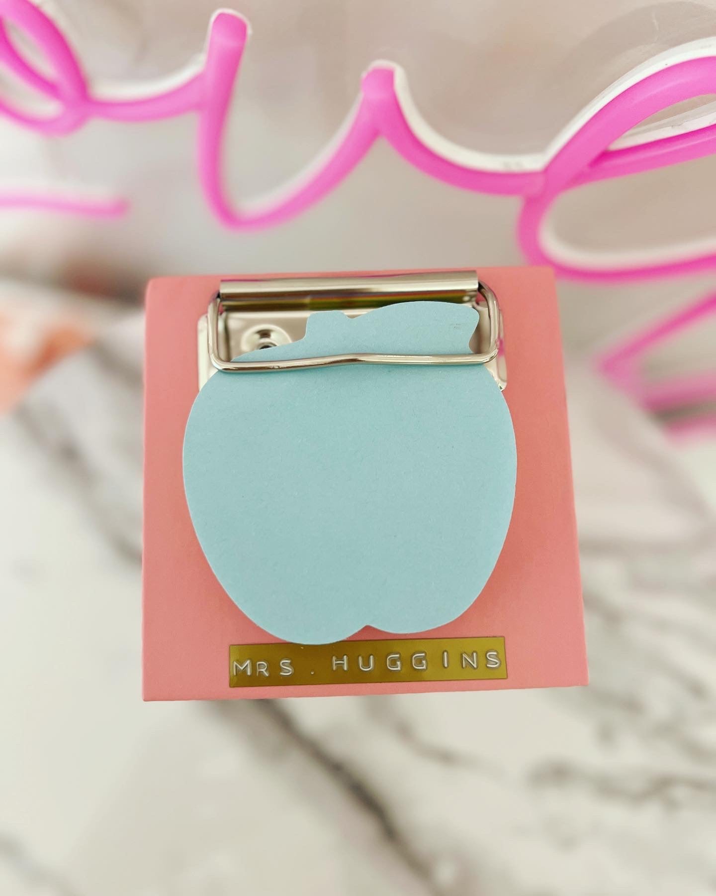 First day of school teacher notepad gift! Start the year off Write!