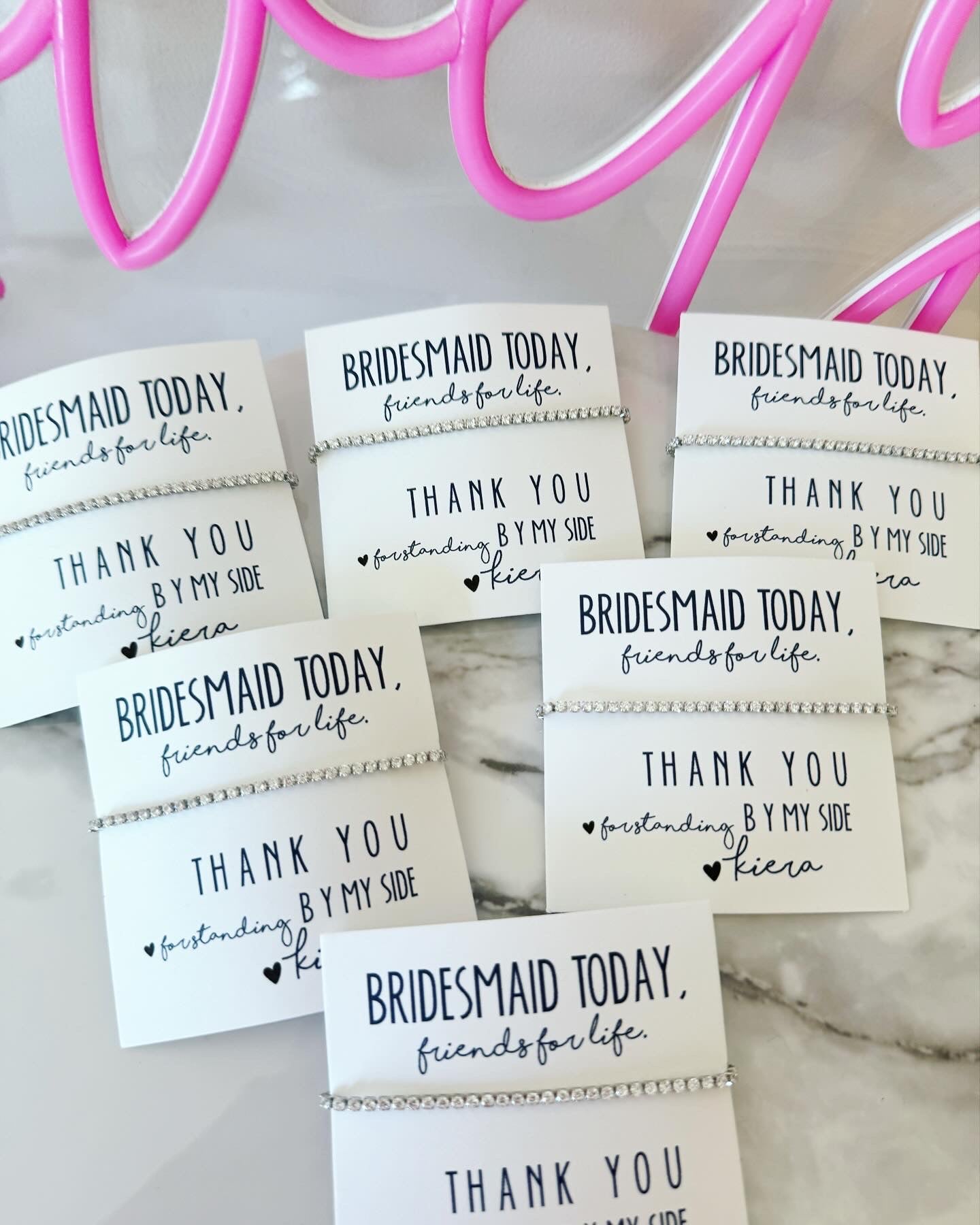 Bridesmaid Today, Friends for Life Bridal Party Bracelet