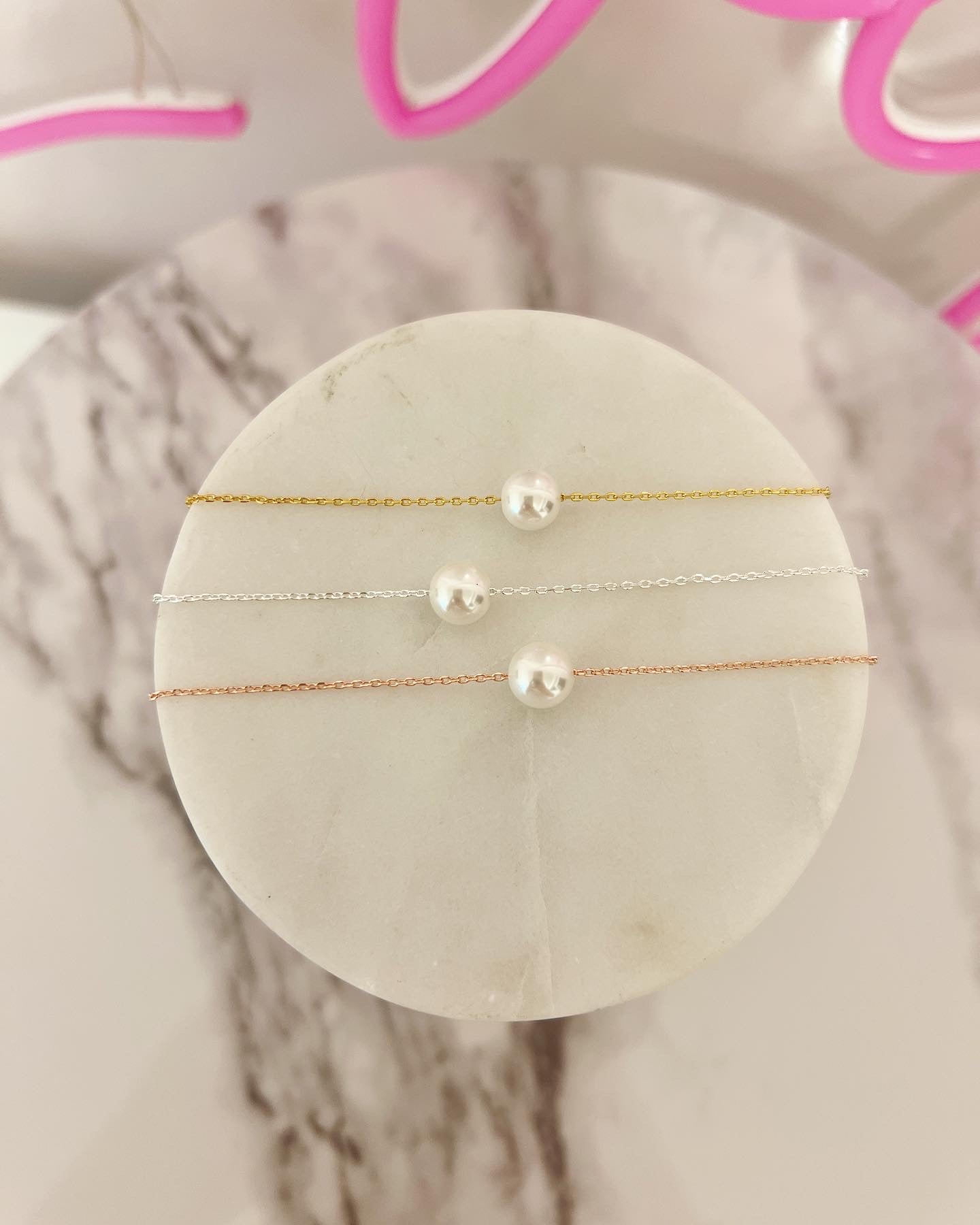 Mother of the Groom Pearl Necklace Gift