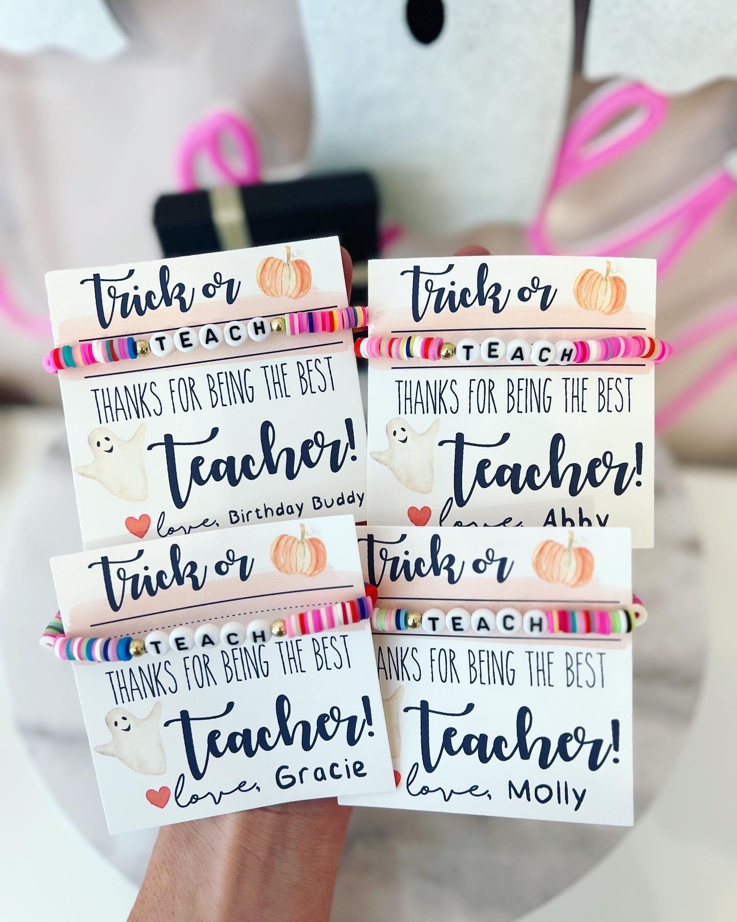 FAST SHIP!! Trick or TEACH Fall/Halloween Teacher gift! TOP SELLER 2025!!!