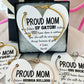 Mom of a future.... personalize it! Grad Gift! Knot bangle Graduation gift for Mom!