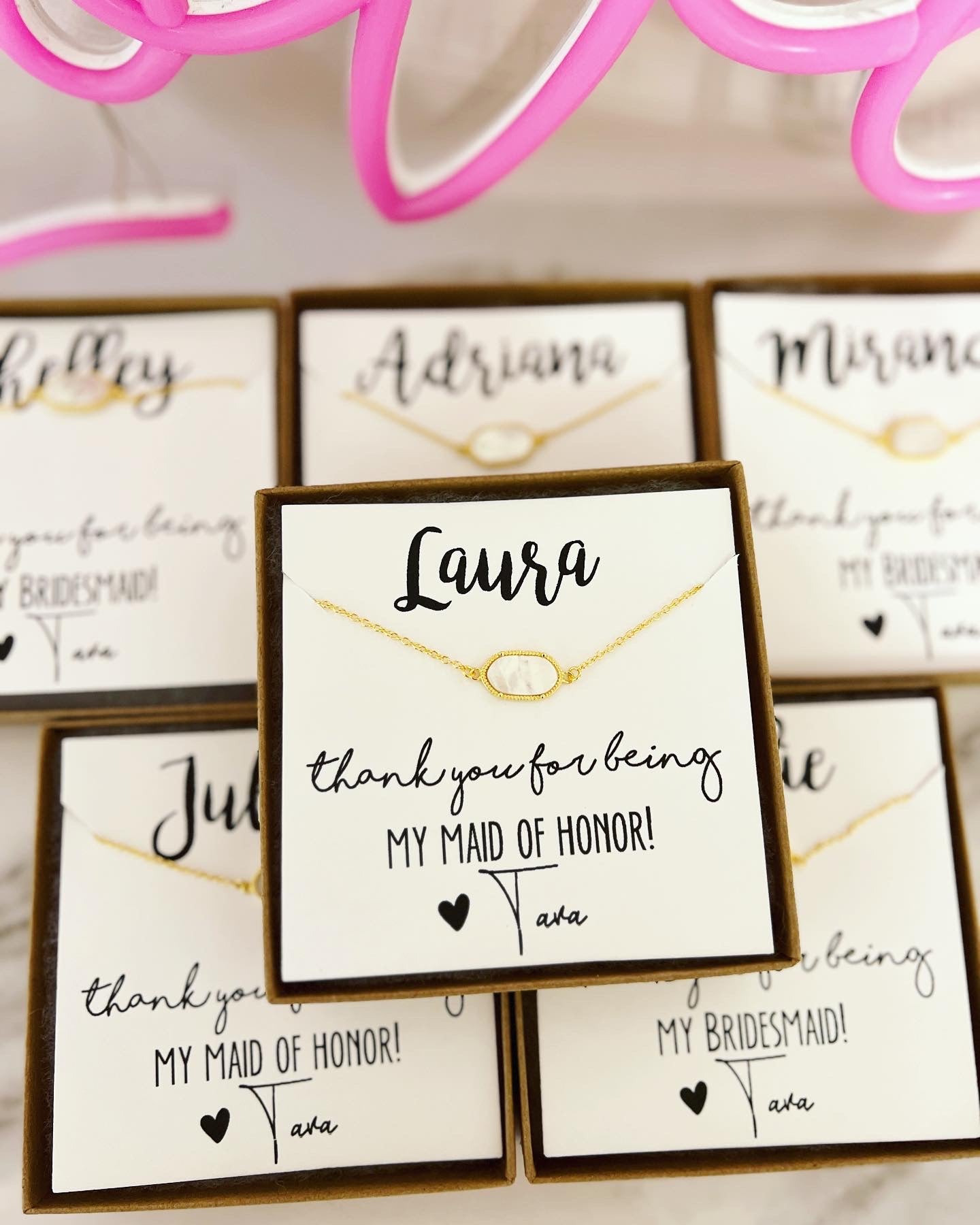 Pop the Champagne! Druzy Oval Stone OR Iridescent White+ Gold Bracelet for Bridesmaids