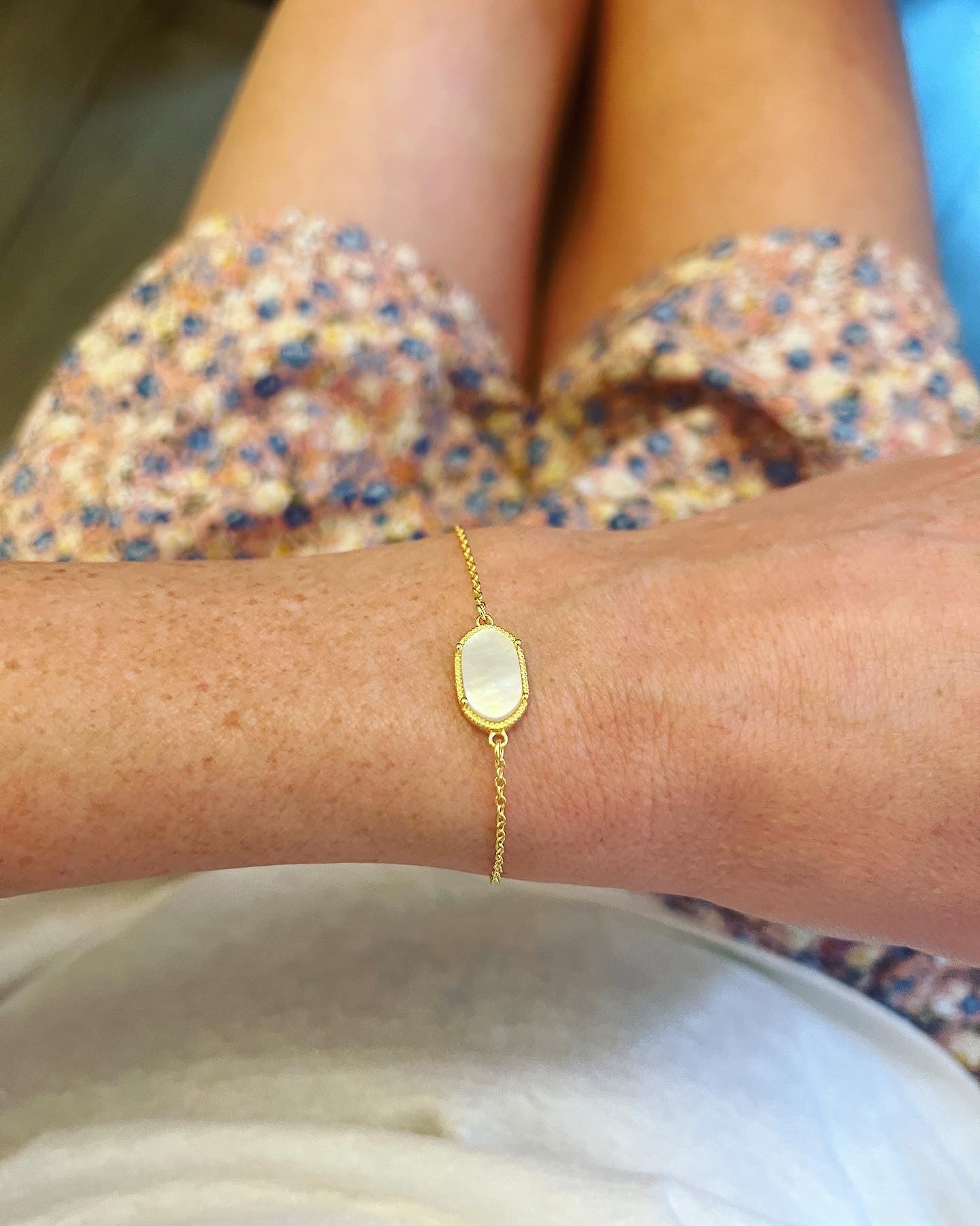 Pop the Champagne! Druzy Oval Stone OR Iridescent White+ Gold Bracelet for Bridesmaids