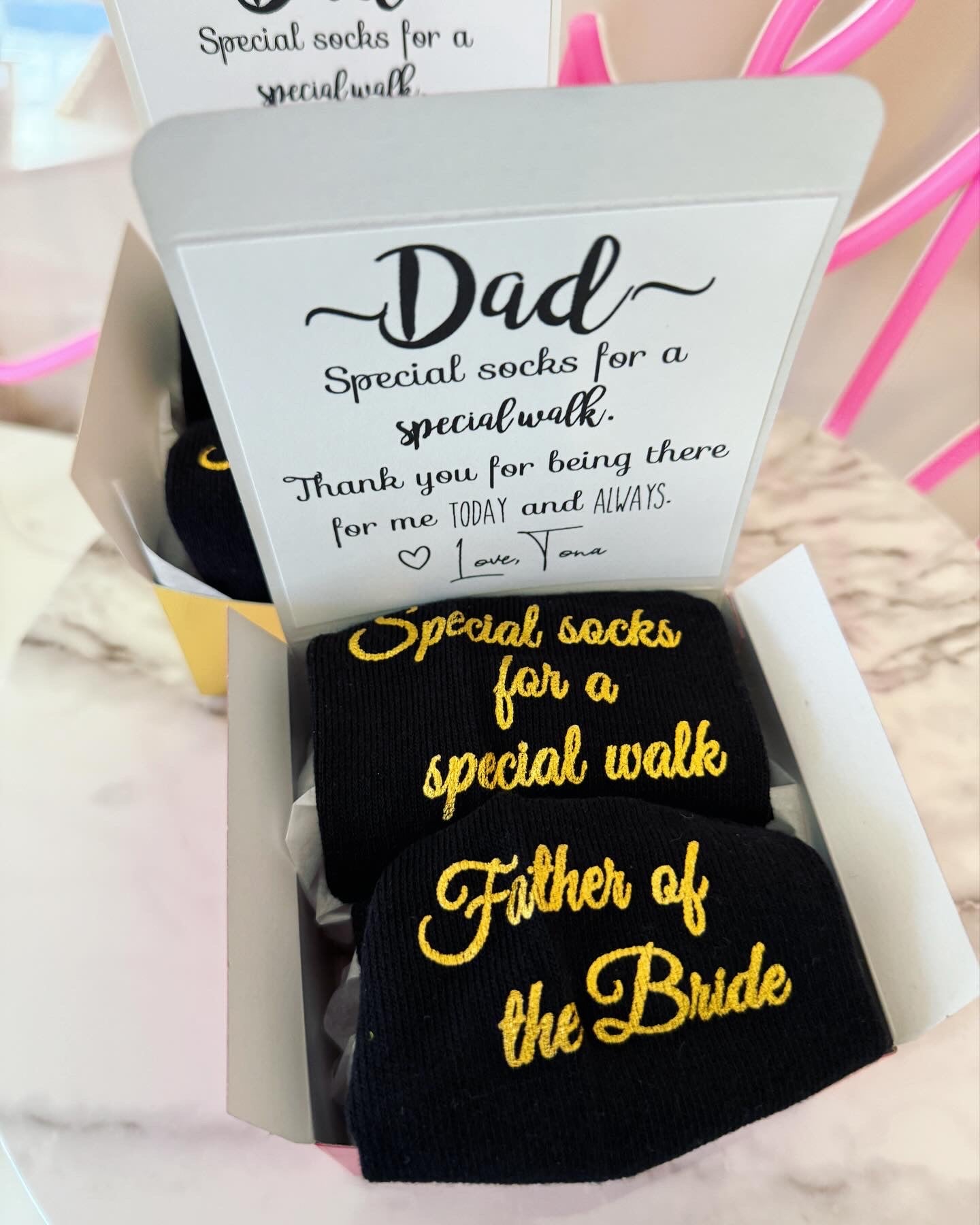 Father of the Bride Socks