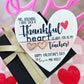 Pink, Black & White Checkered or Tortoise Shell Valentine's day heart studs teacher gift!