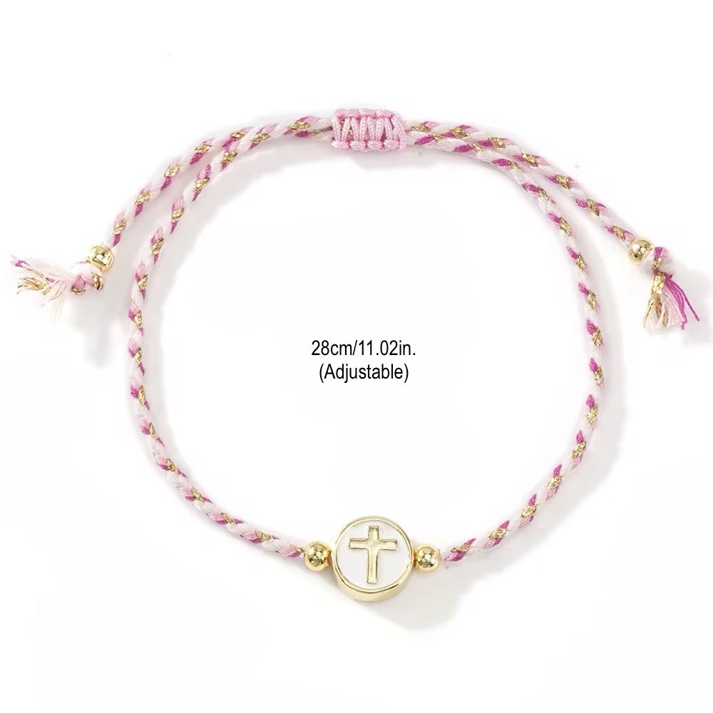 Congrats Grad! Cross bracelet & bible verse graduation card, Graduation gift for girls, Christian grad gift, High school grad, college grad