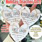 Holiday Christmas Teacher Gift! TOP SELLER back in stock! 🎄