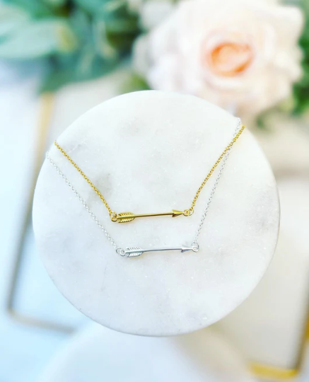Sister Arrow Necklace