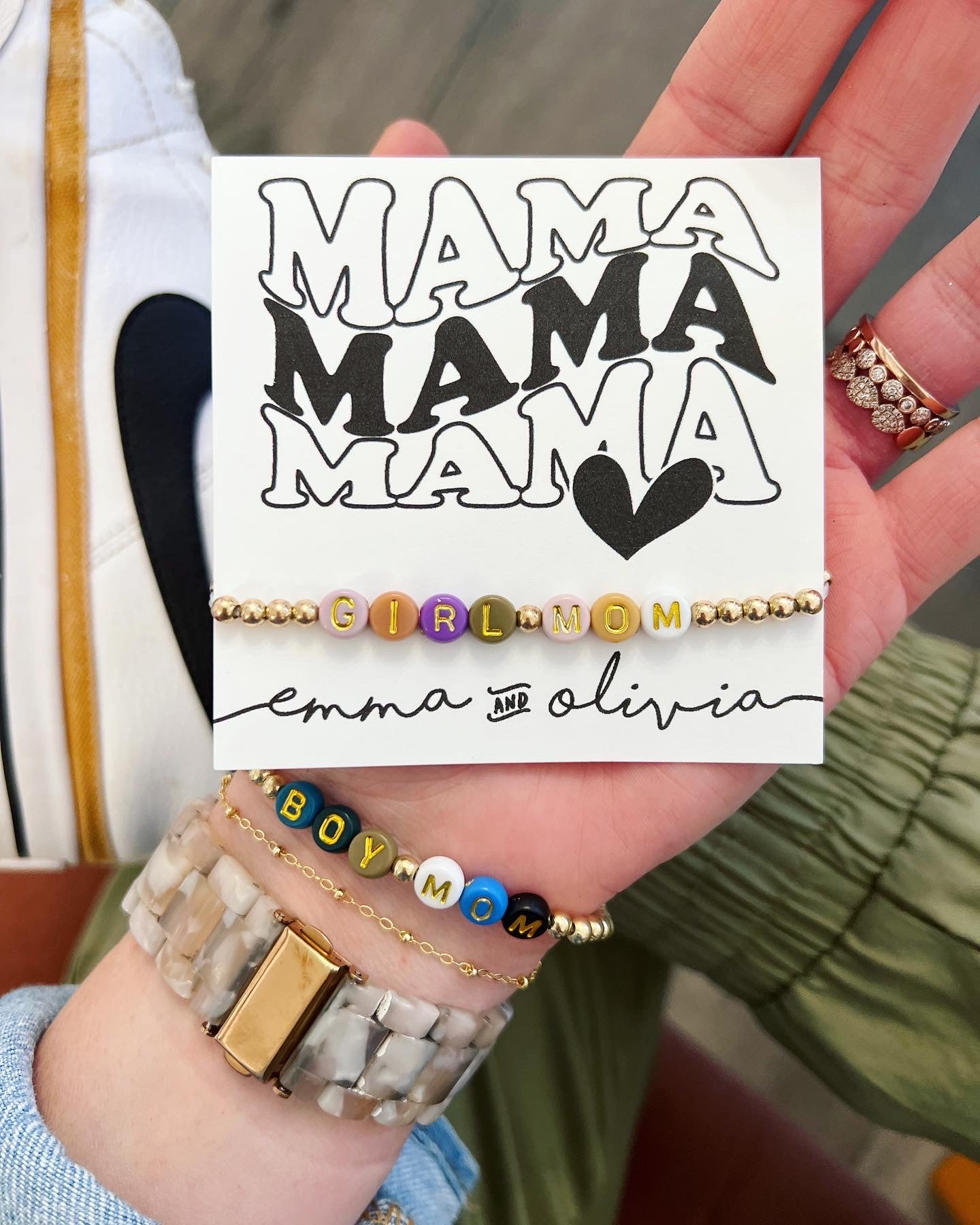 Boy & Girl Mama Bracelets