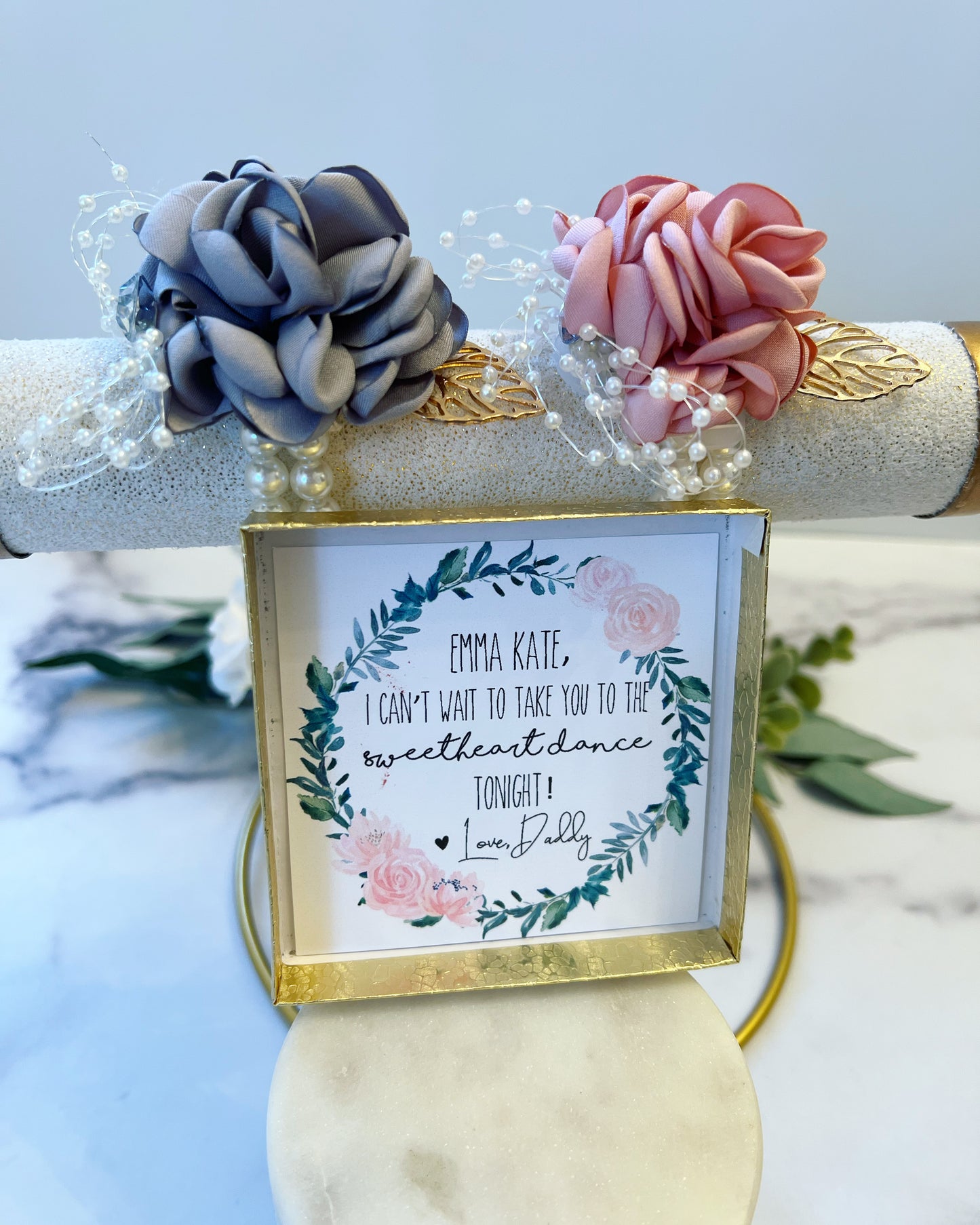 Flower Corsage for Daddy Daughter Dance
