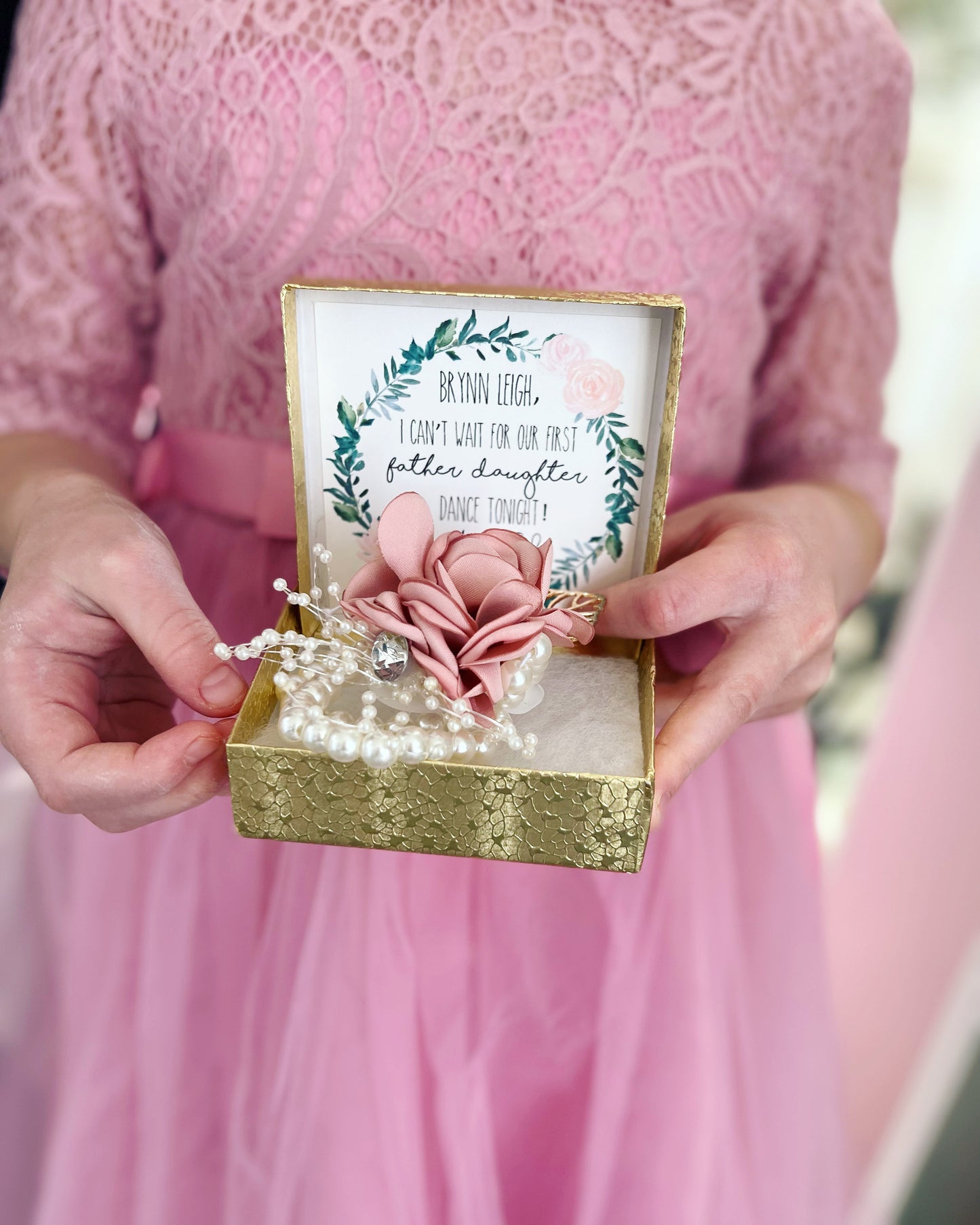 Flower Corsage for Daddy Daughter Dance