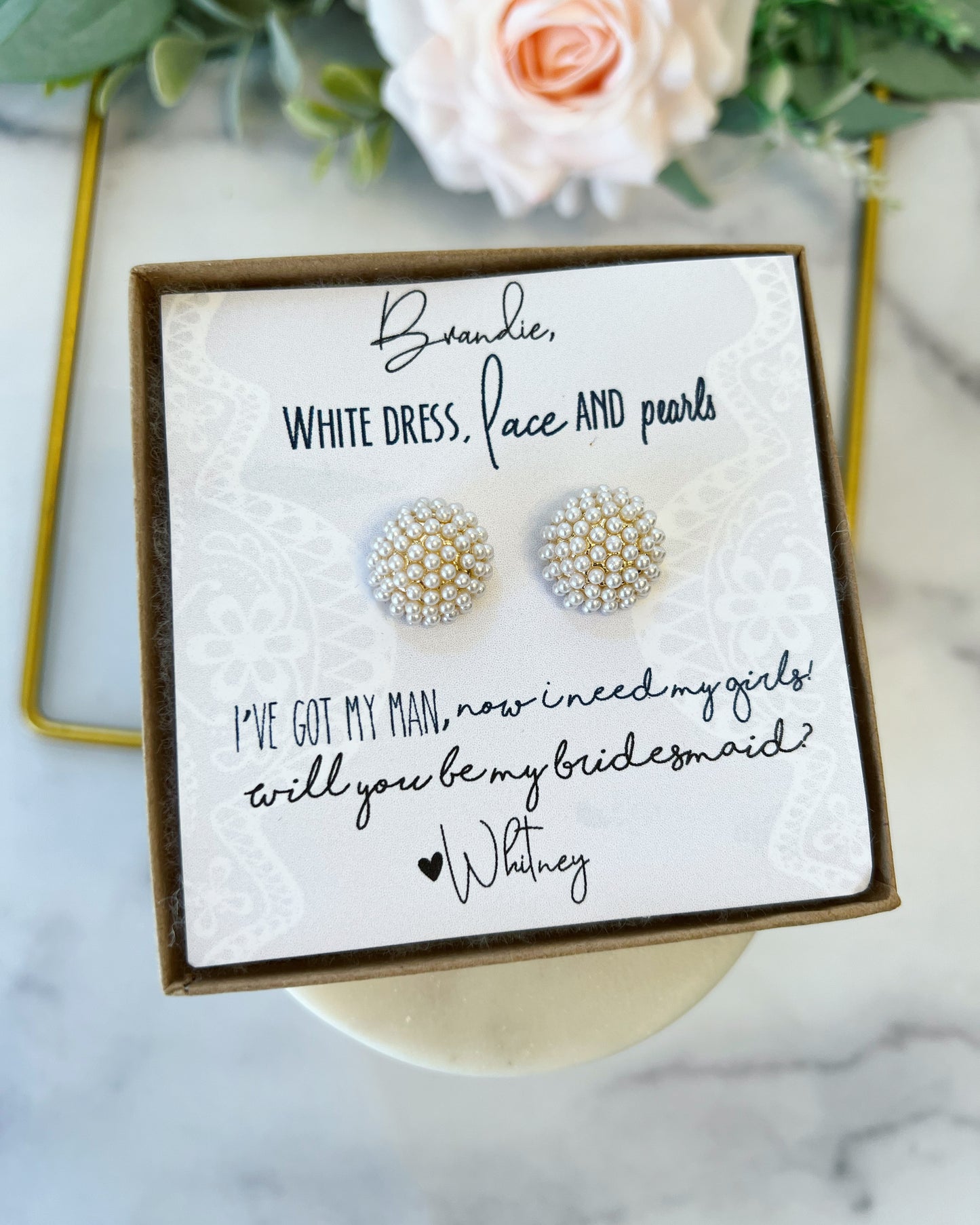 Bridesmaid Earrings for Her