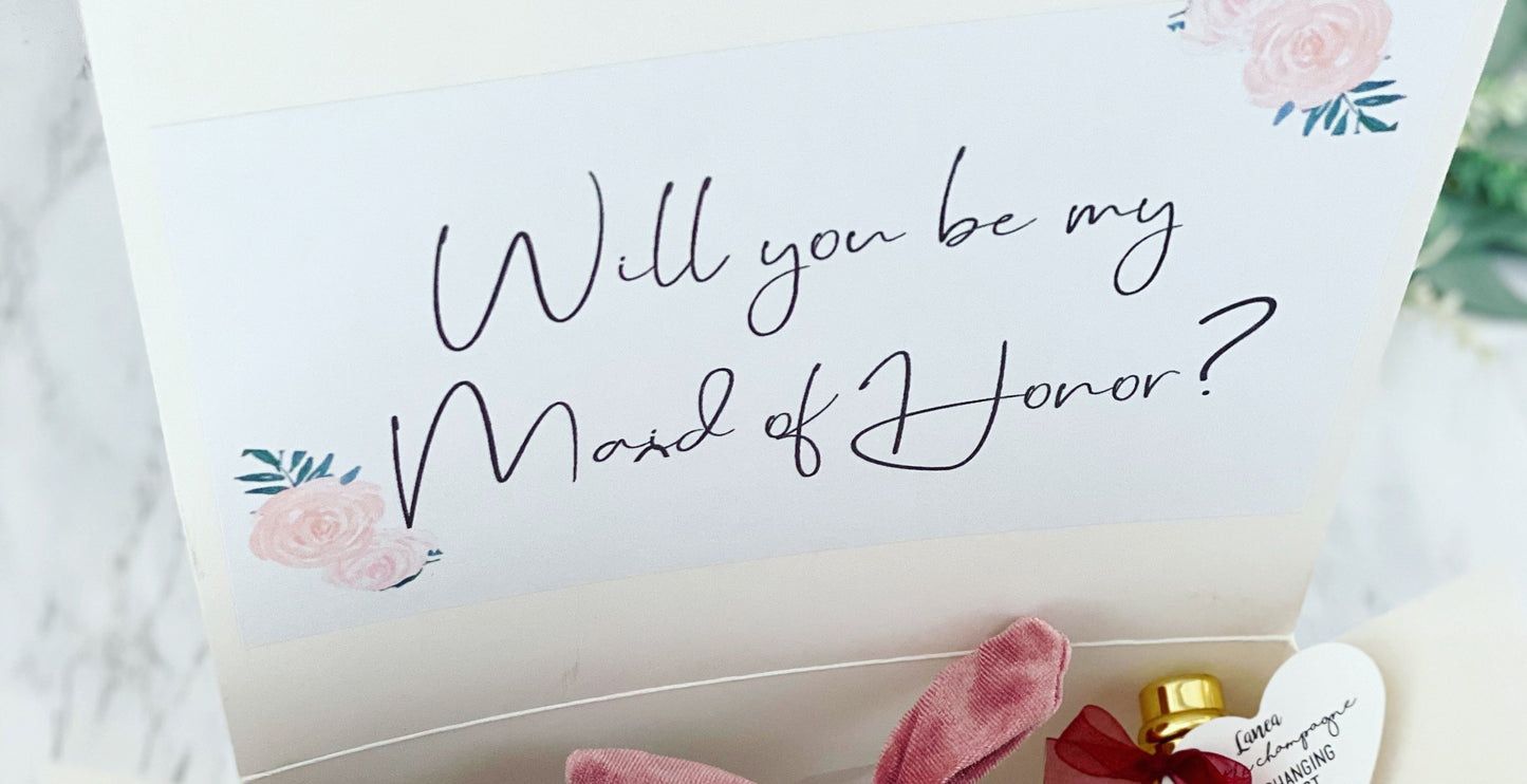 Will you be my Bridesmaid Proposal Box!