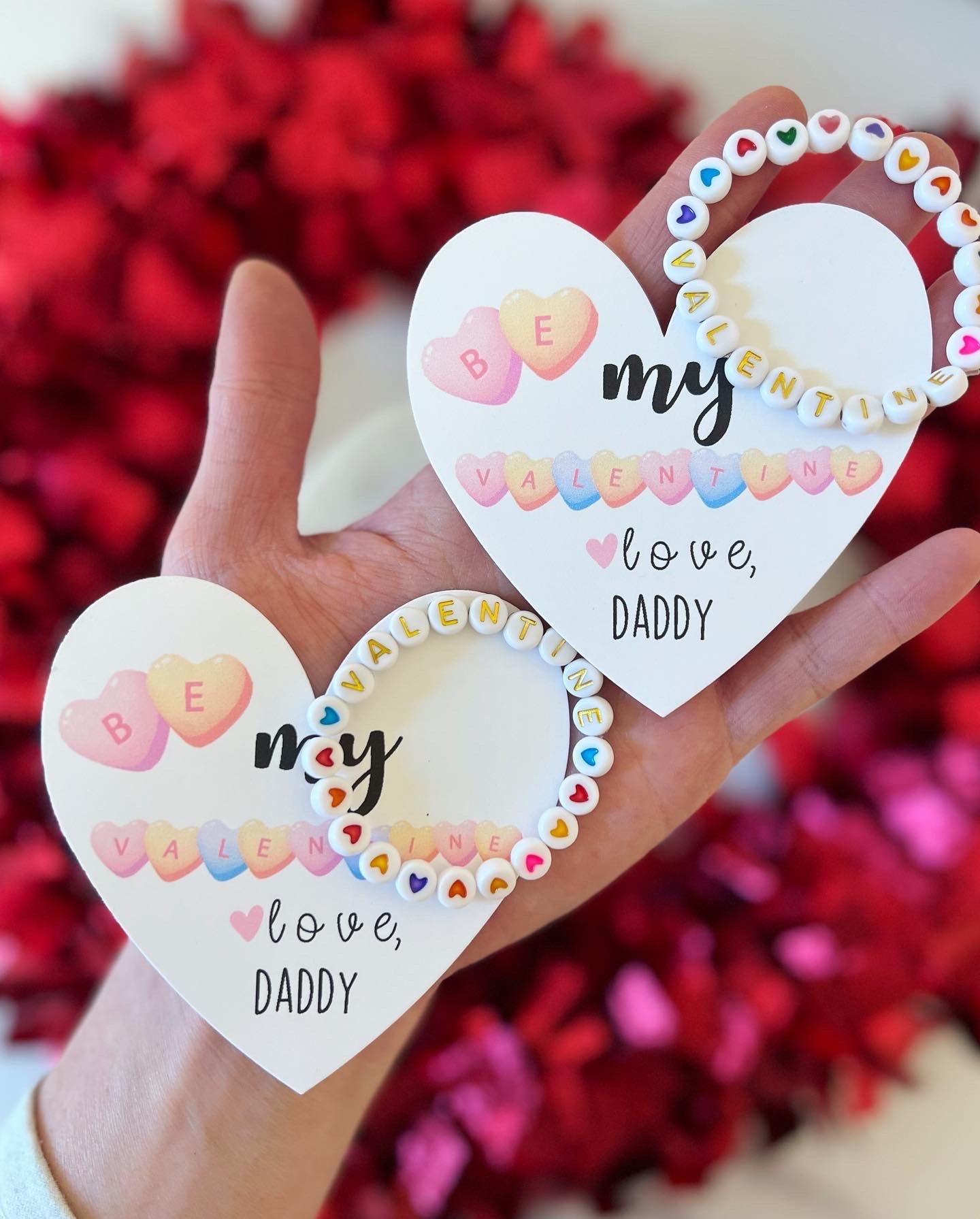 Be My Valentine Bracelet! Kid or Adult Size