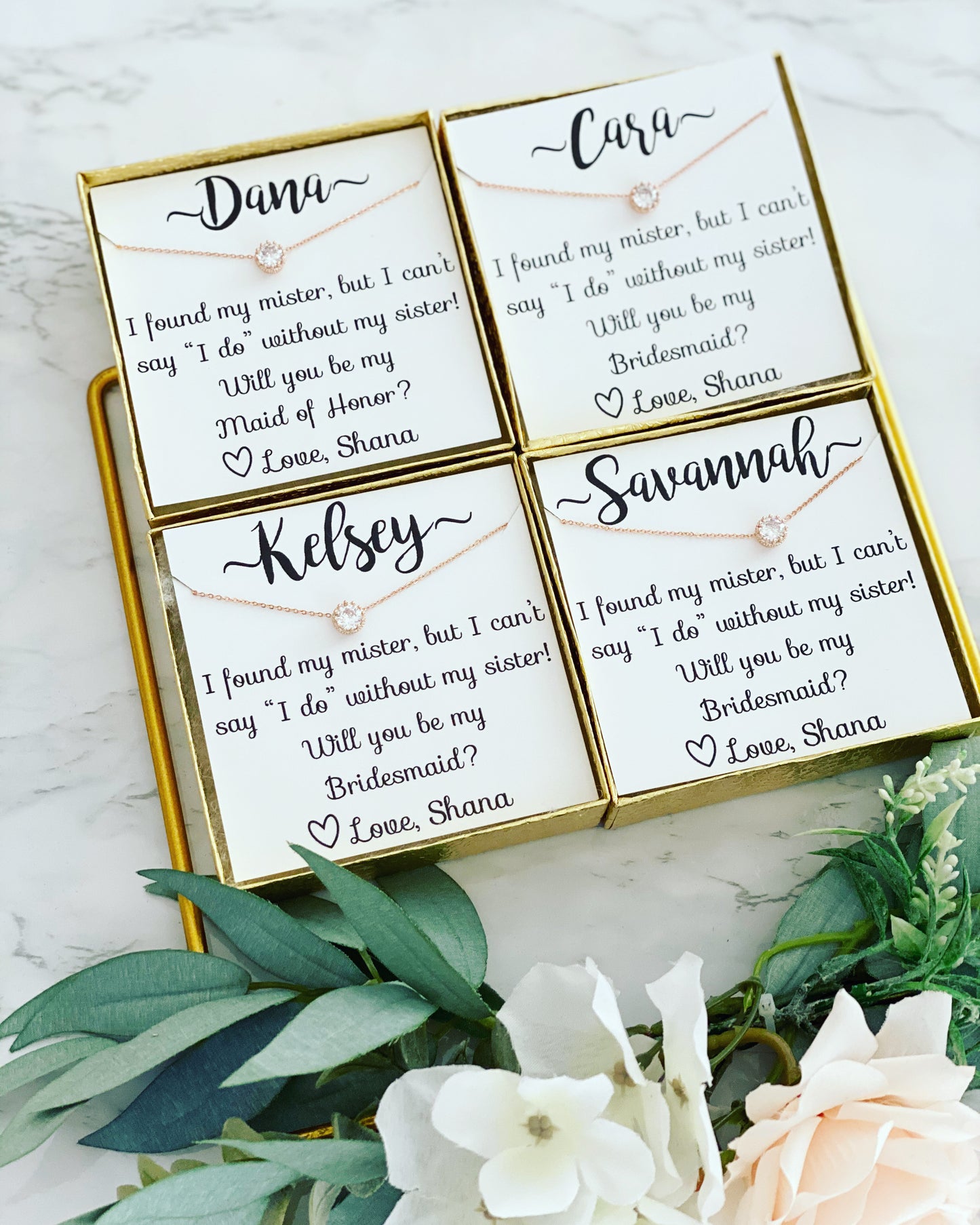 I Found My Mister, but I Need My Sister Necklace