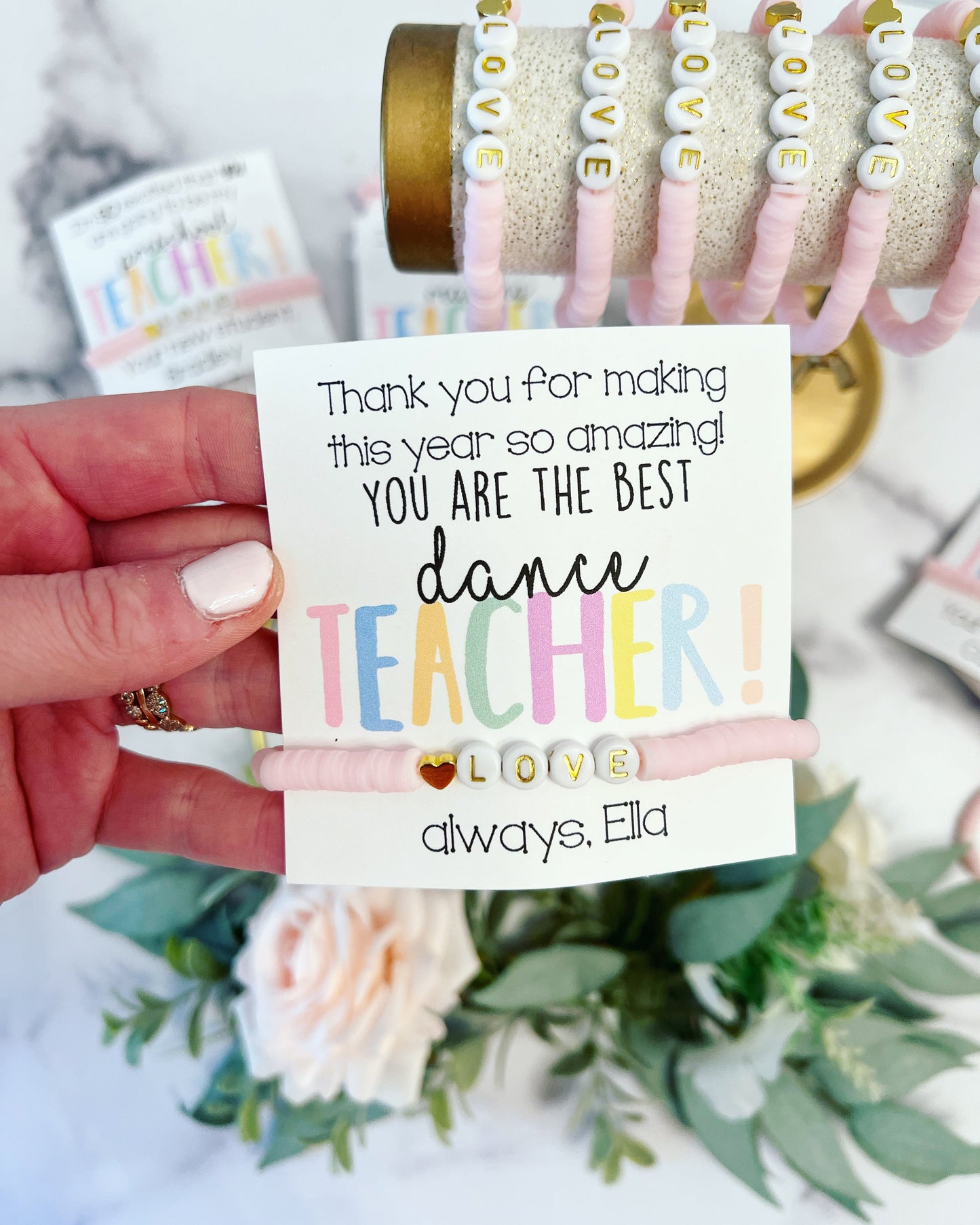 Dance Teacher End of Year Thank You Gift