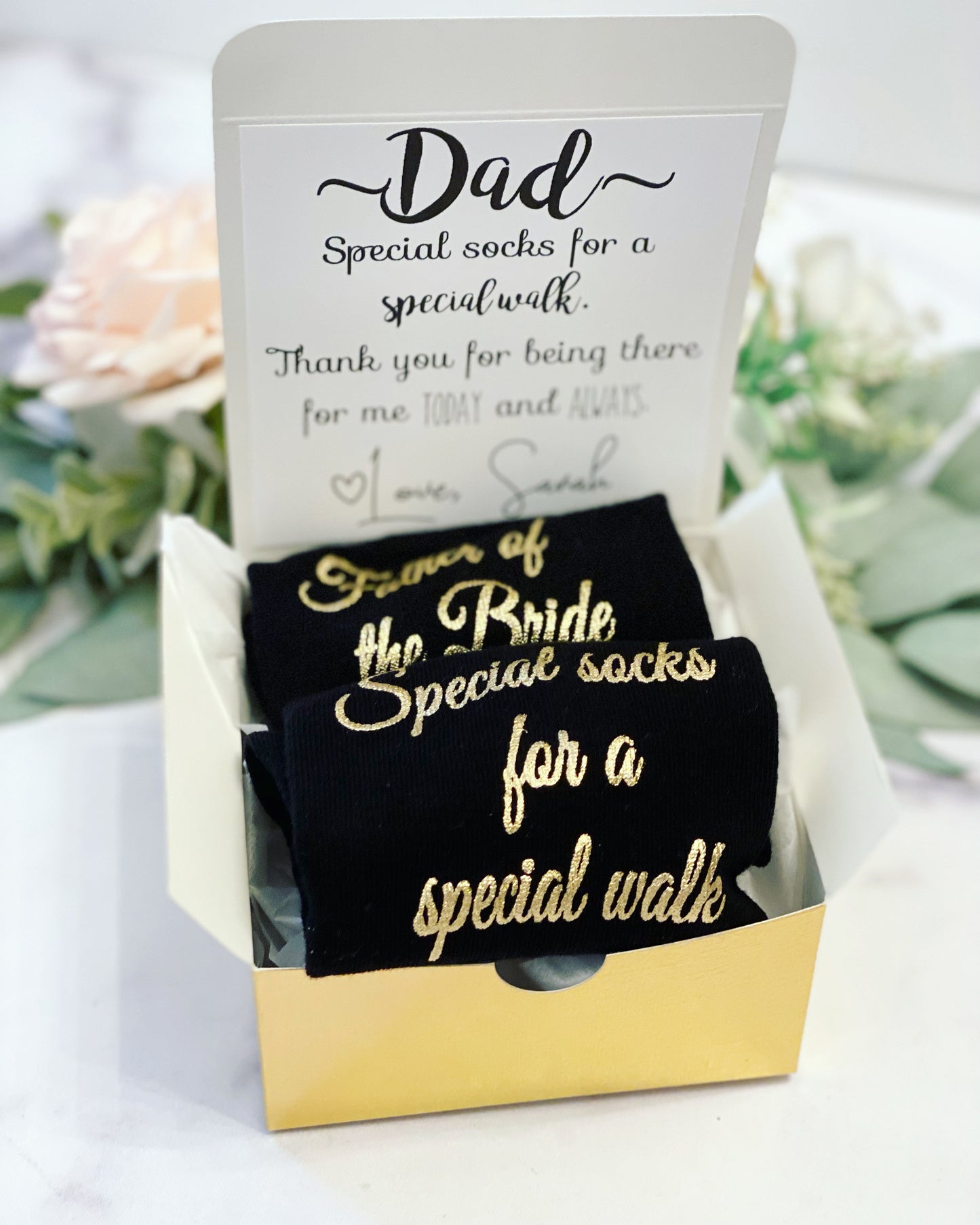 Father of the Bride Socks
