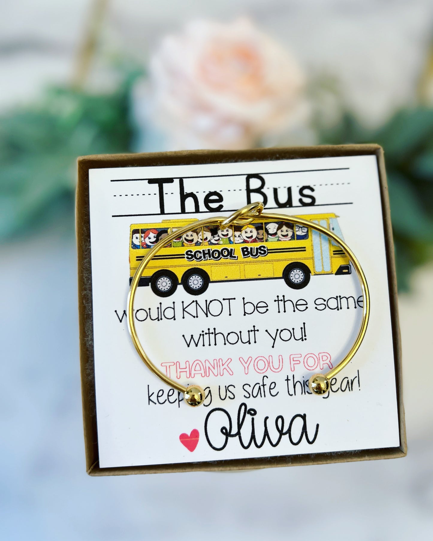 Bus Driver End of Year Thank You Gift