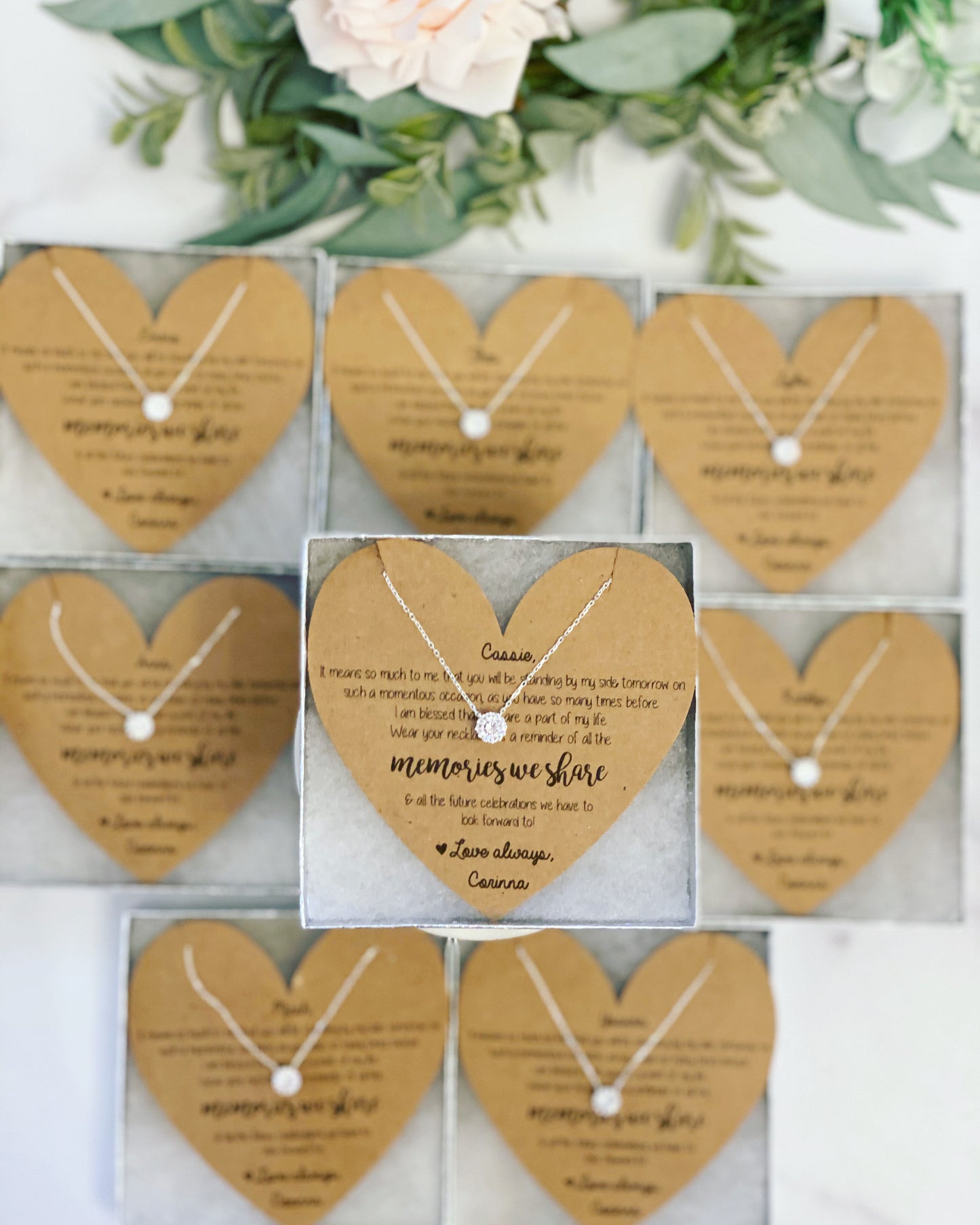 Rehearsal Dinner Thank You Gift for Bridal Party