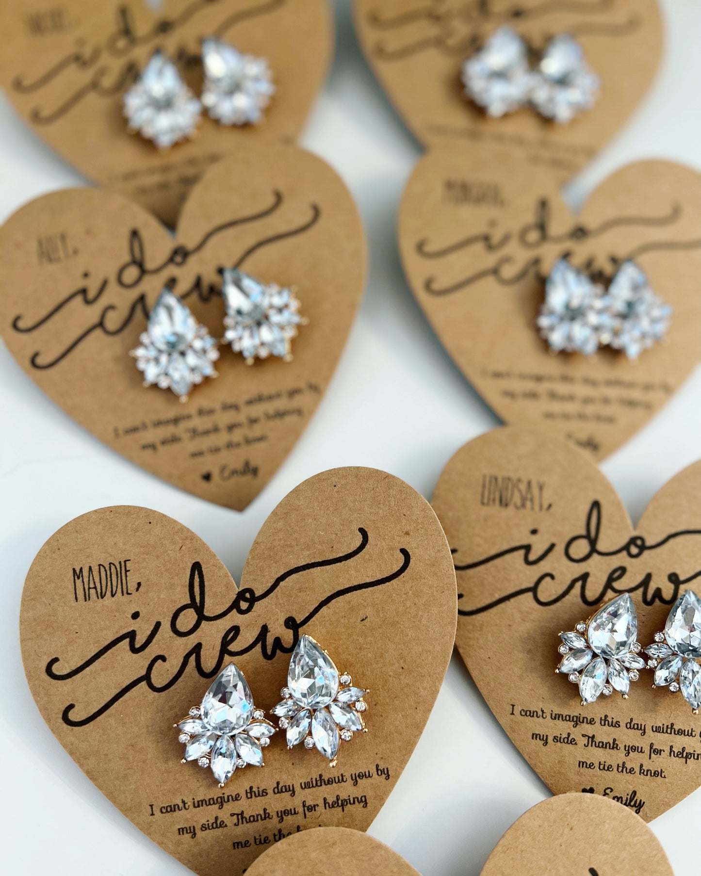 Bridesmaid Opal earrings I do crew gifts! TOP SELLER!