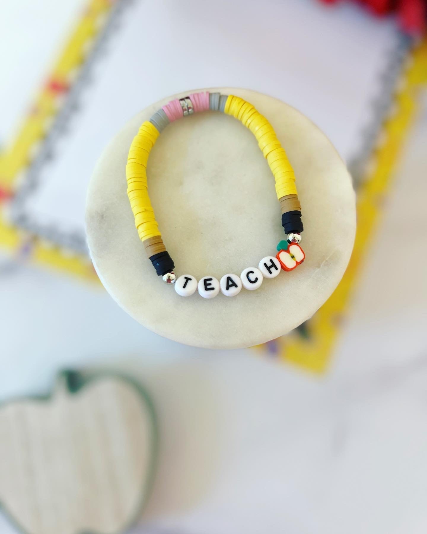 A,B,C's of Gratitude Poem & Teach Bracelet End of Year Teacher Gift