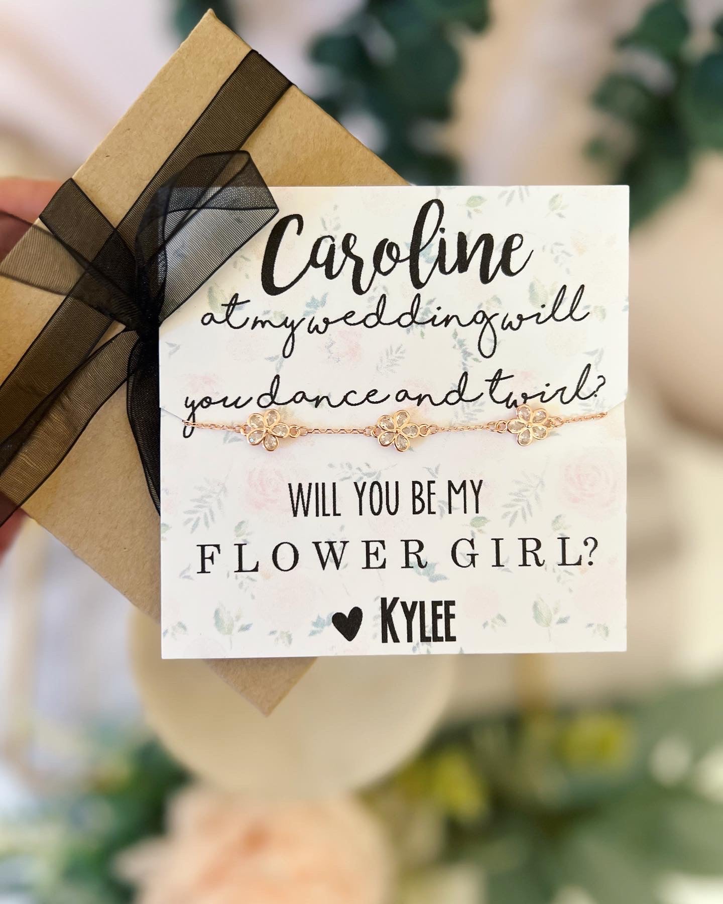 Dance & Twirl Will You Be My Flower Girl