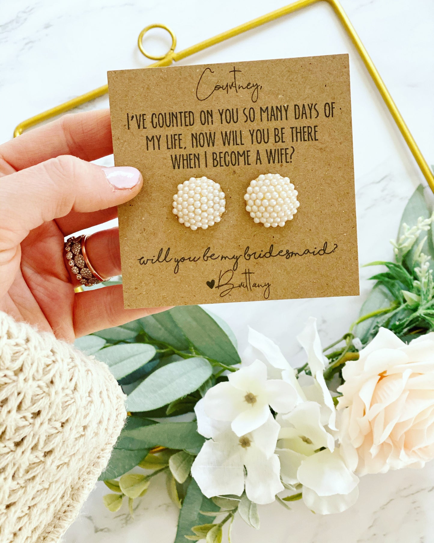 Bridesmaid Earrings for Her