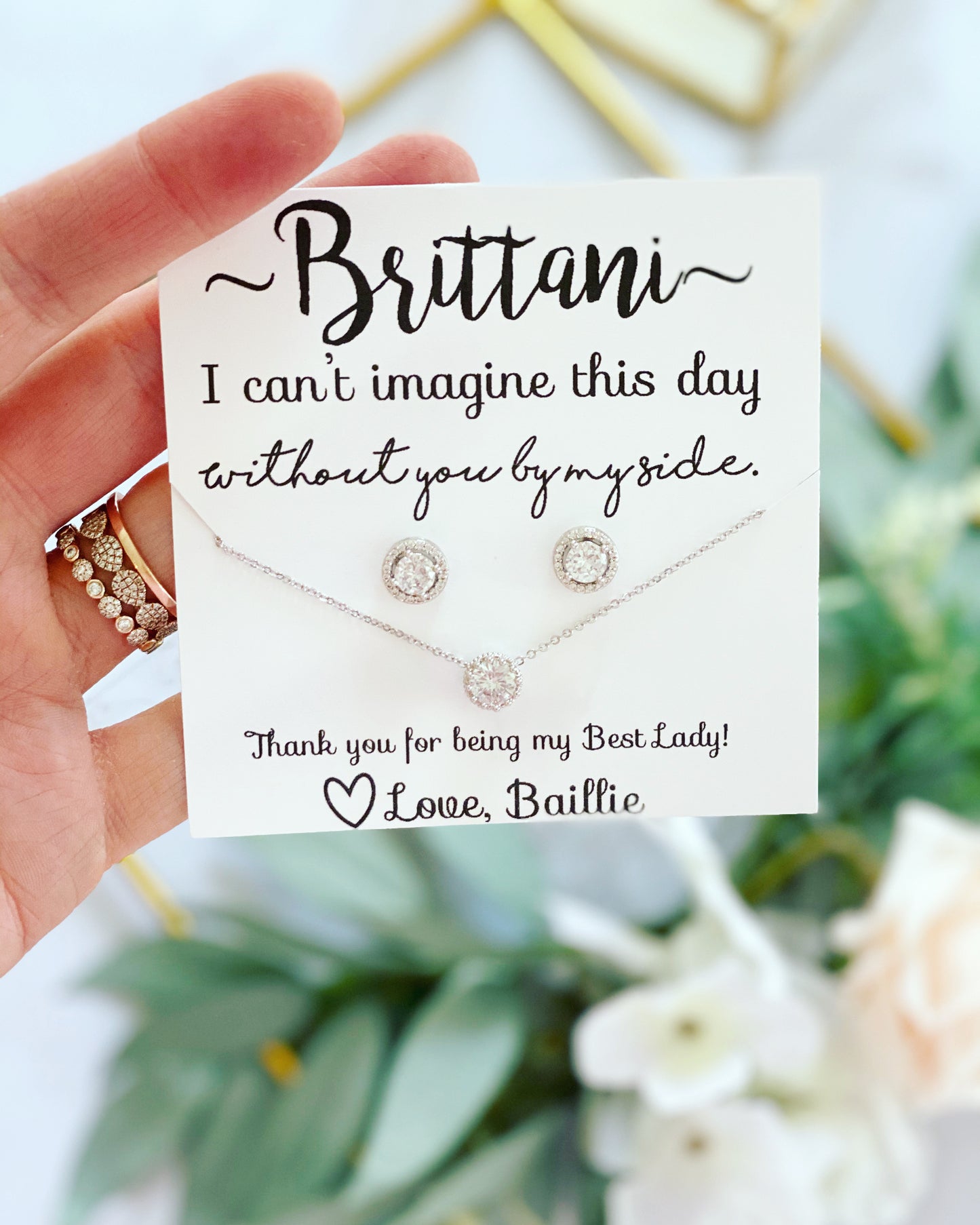 I Can't Imagine This Day Without You By My Side Gift Set