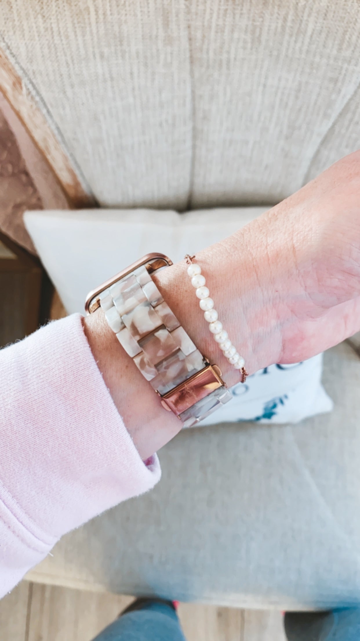 Bridal Party Dainty Pearl Bracelet