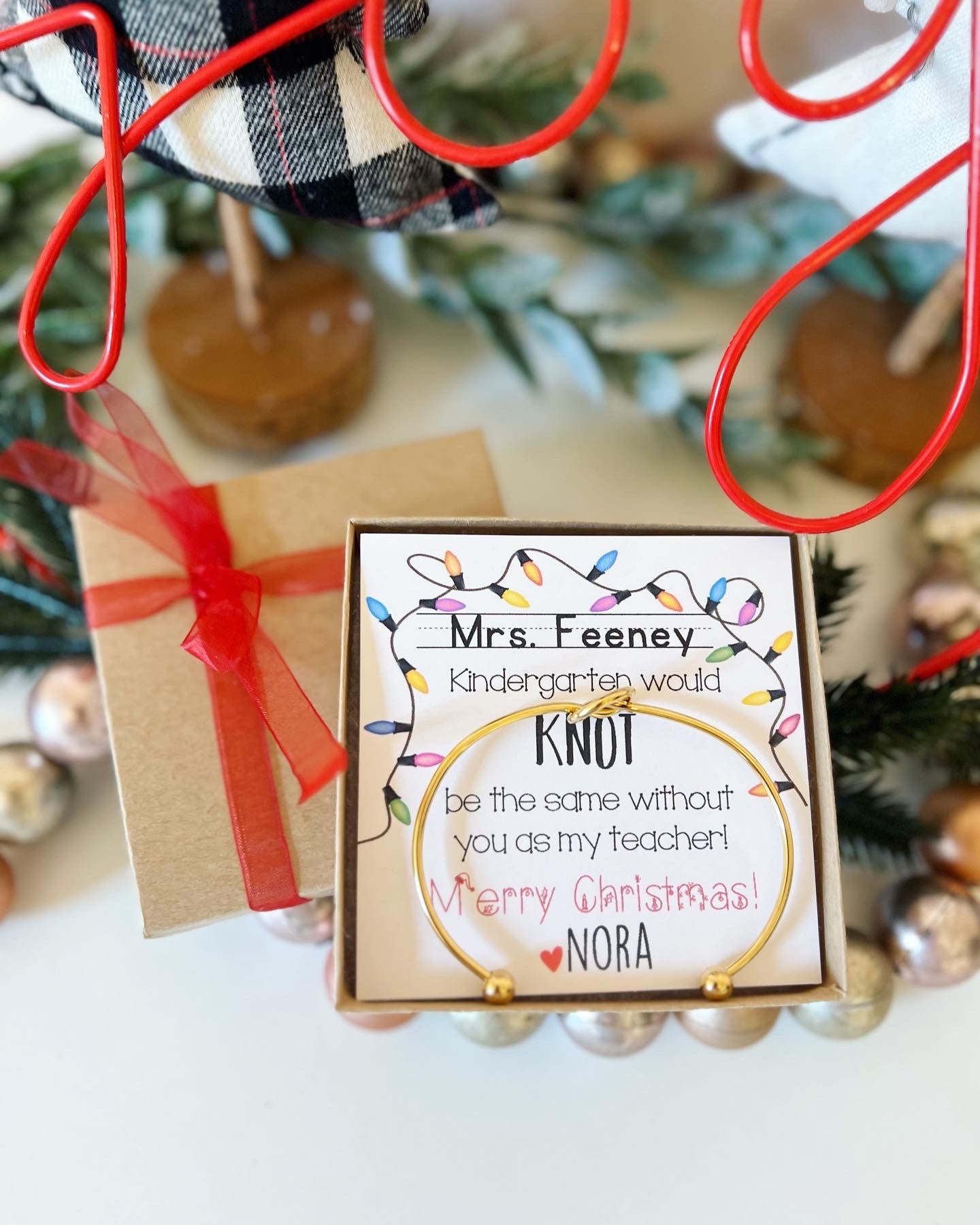 School Would KNOT Be The Same! Teacher Gift