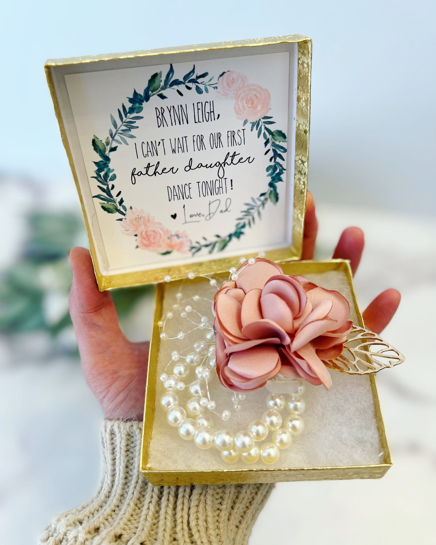 Flower Corsage for Daddy Daughter Dance