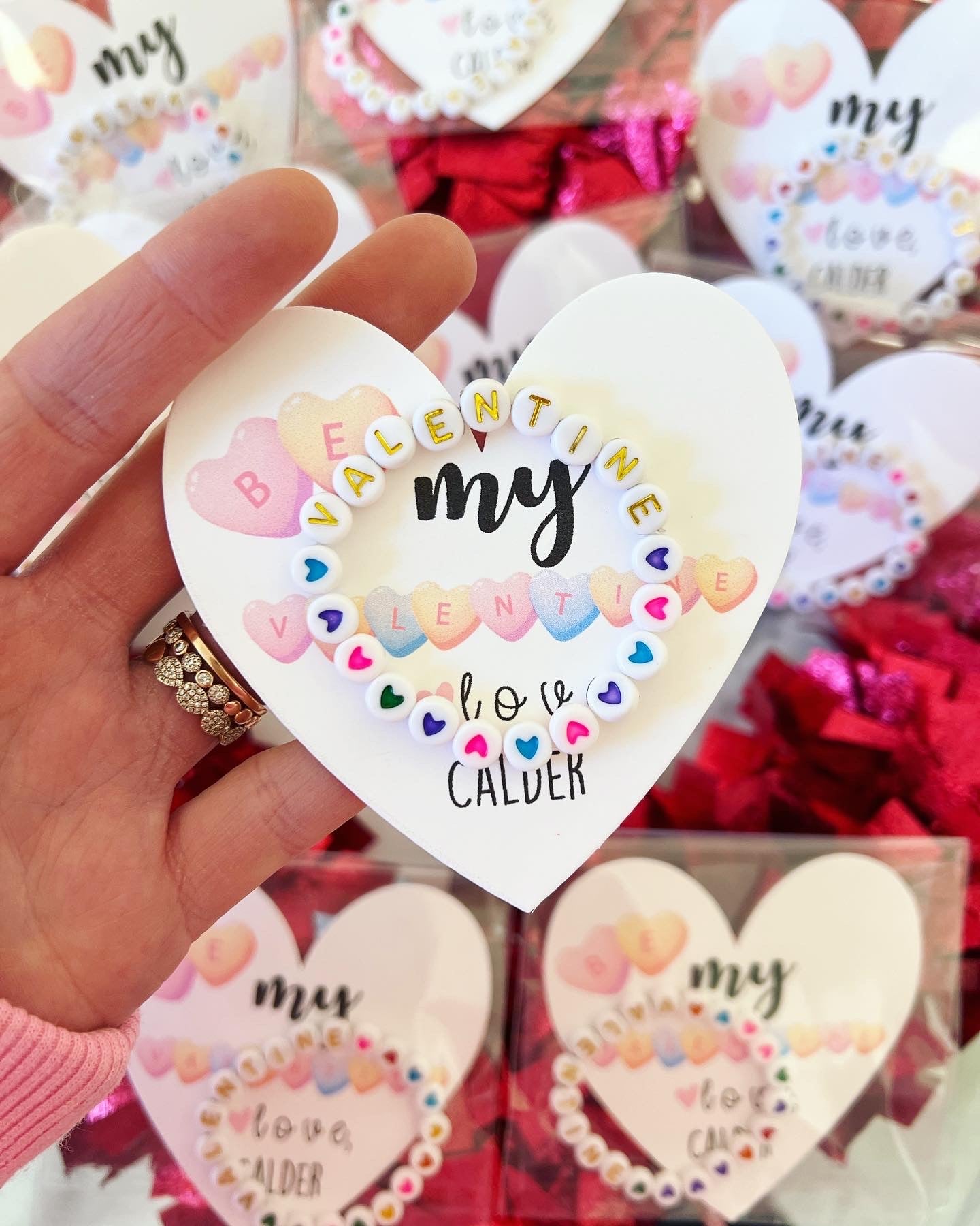 Be My Valentine Bracelet! Kid or Adult Size