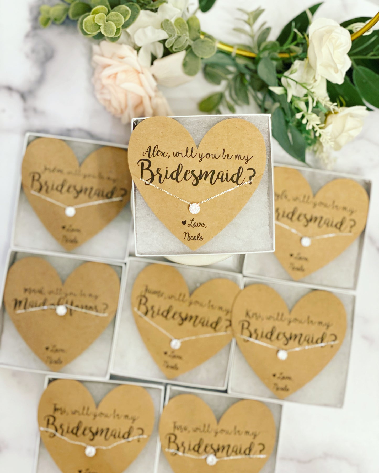 Be My Bridesmaid? Cubic Zircon Necklace