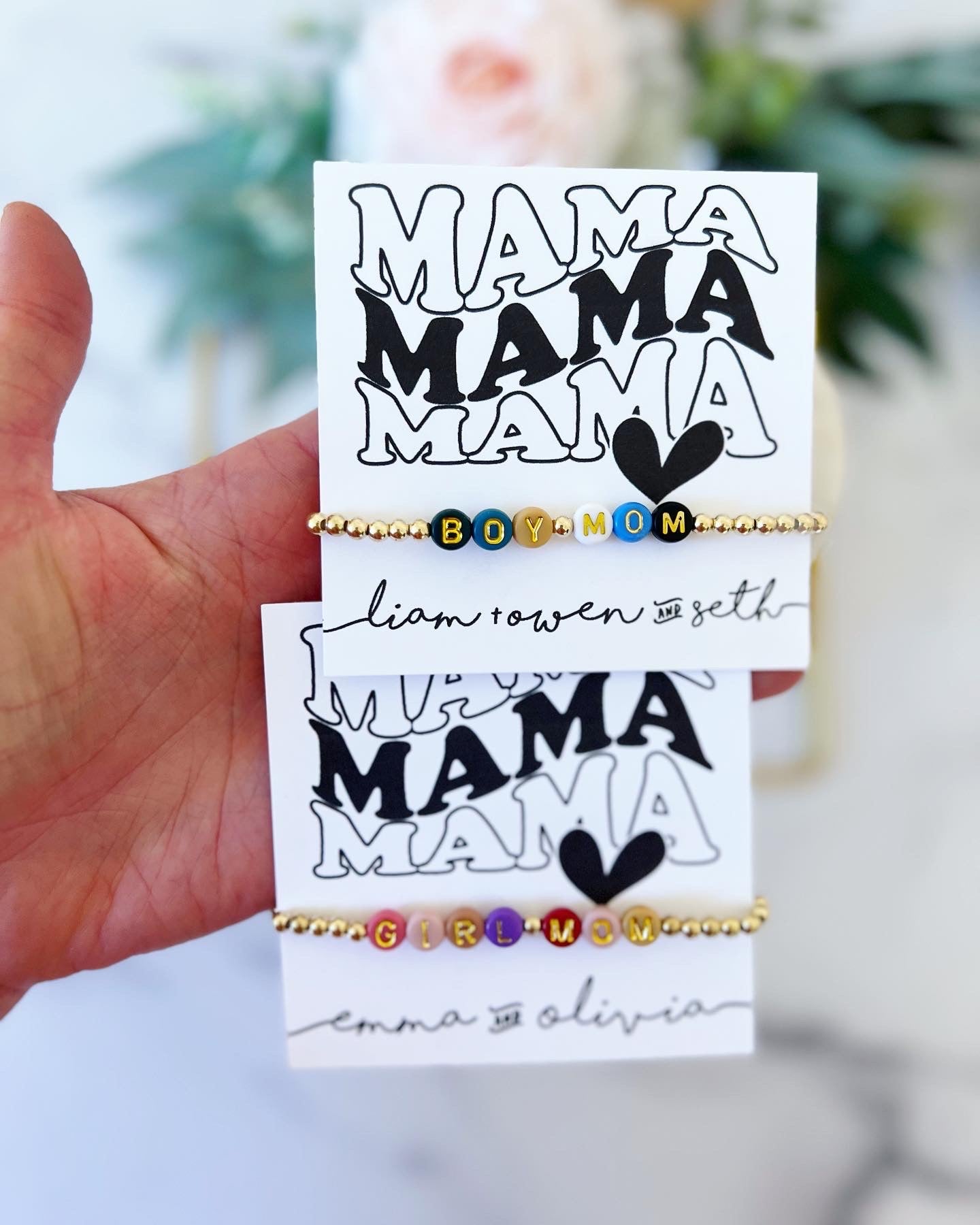 Boy & Girl Mama Bracelets