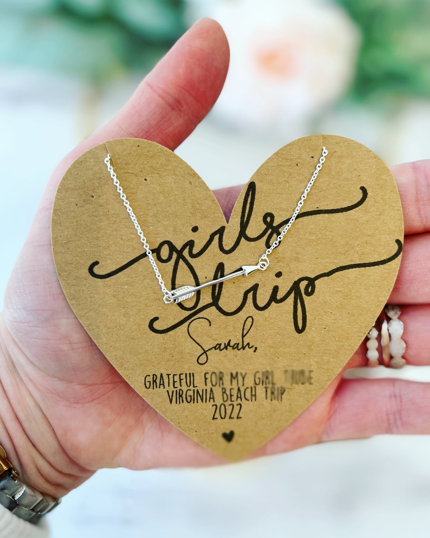 Girls Trip Arrow Necklace