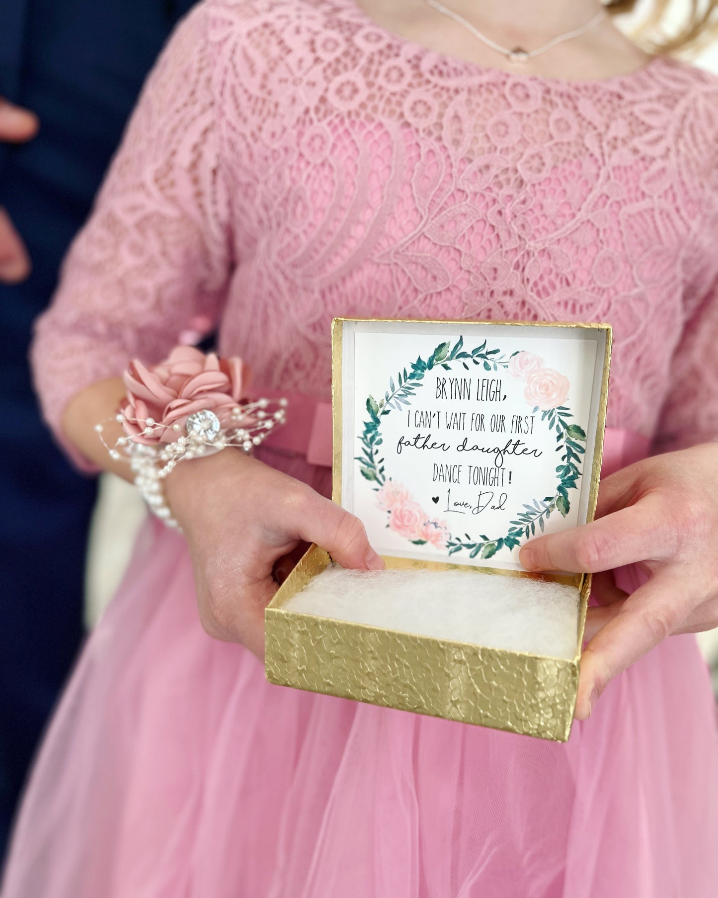 Flower Corsage for Daddy Daughter Dance