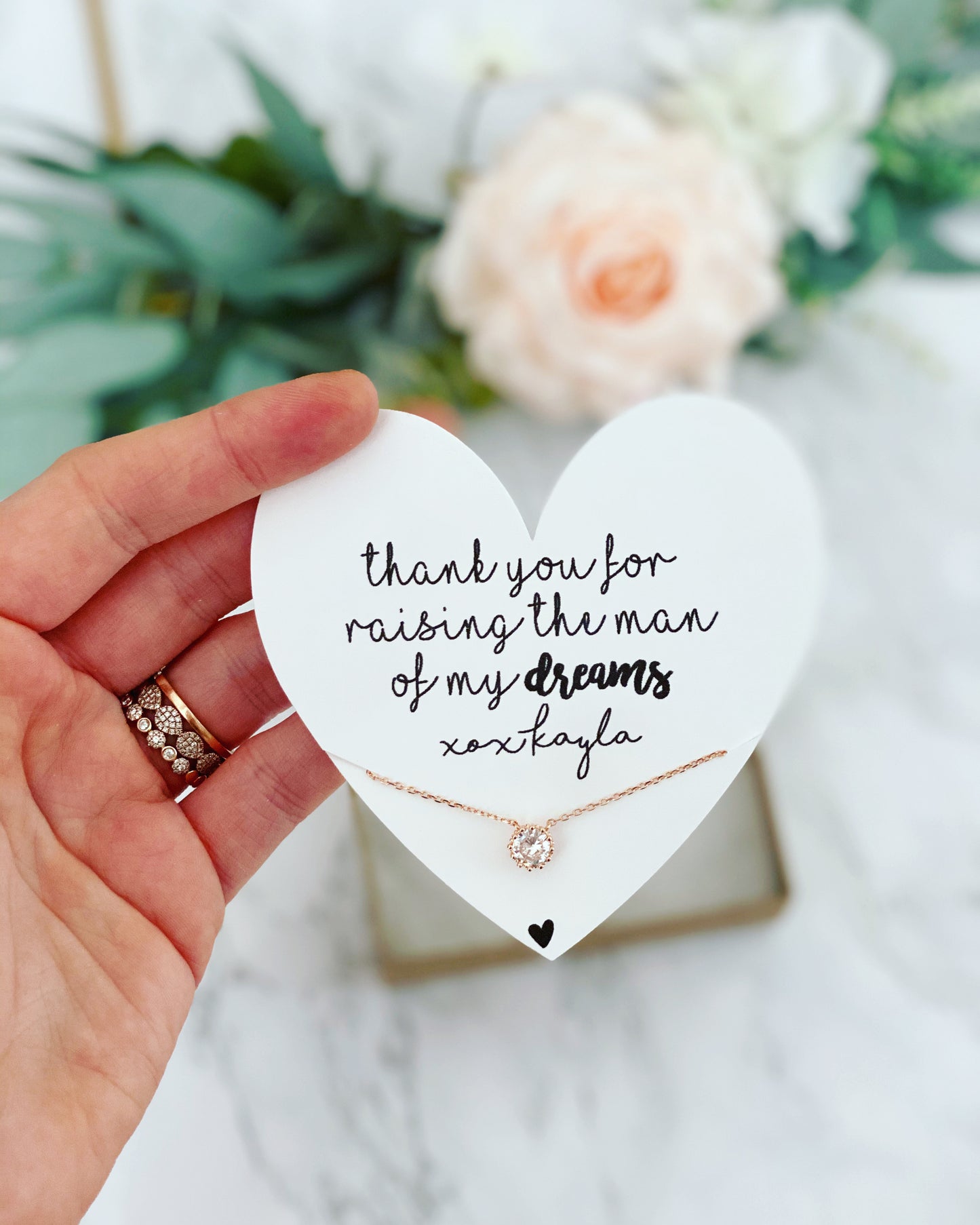 Mother of the Groom Necklace