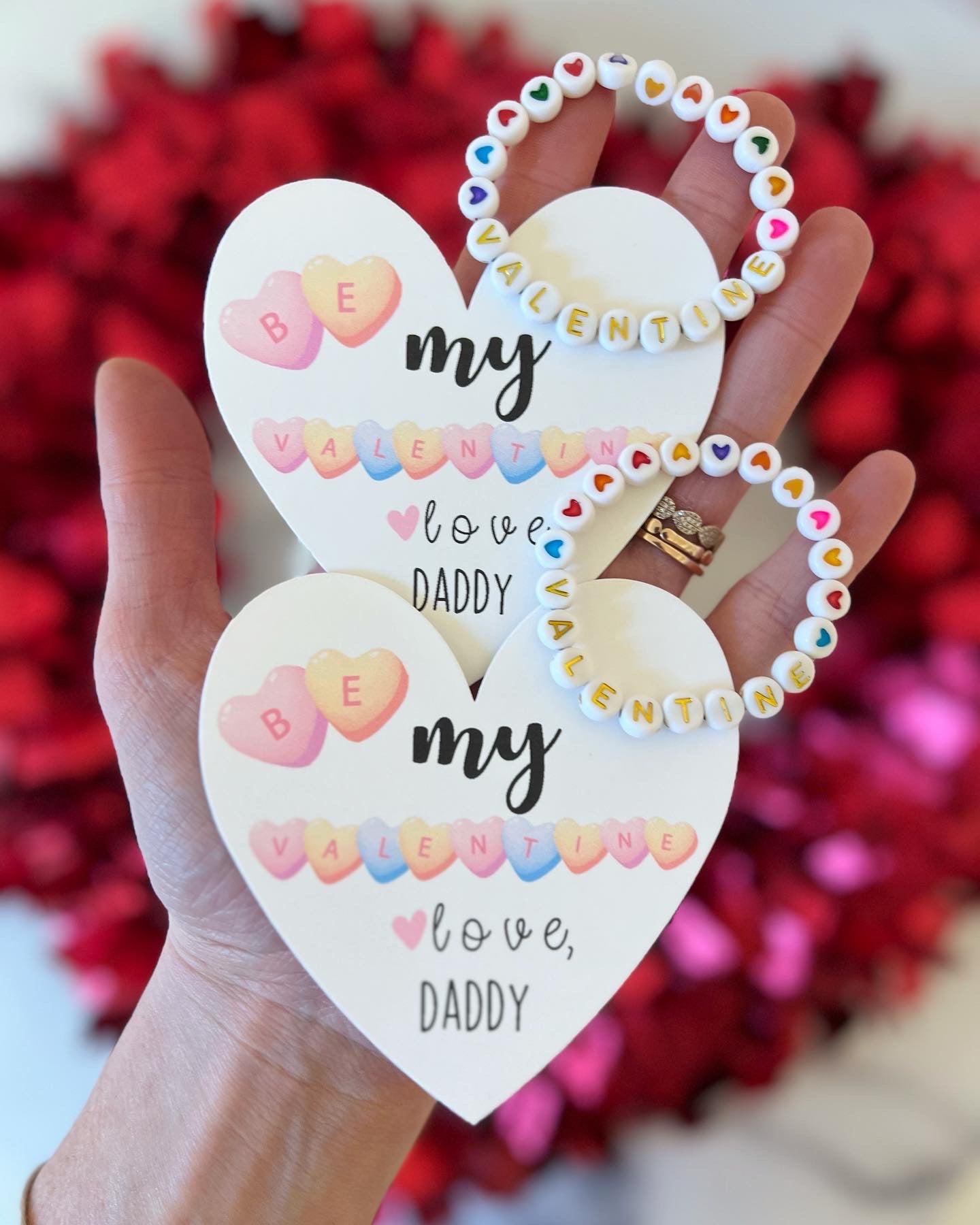 Be My Valentine Bracelet! Kid or Adult Size
