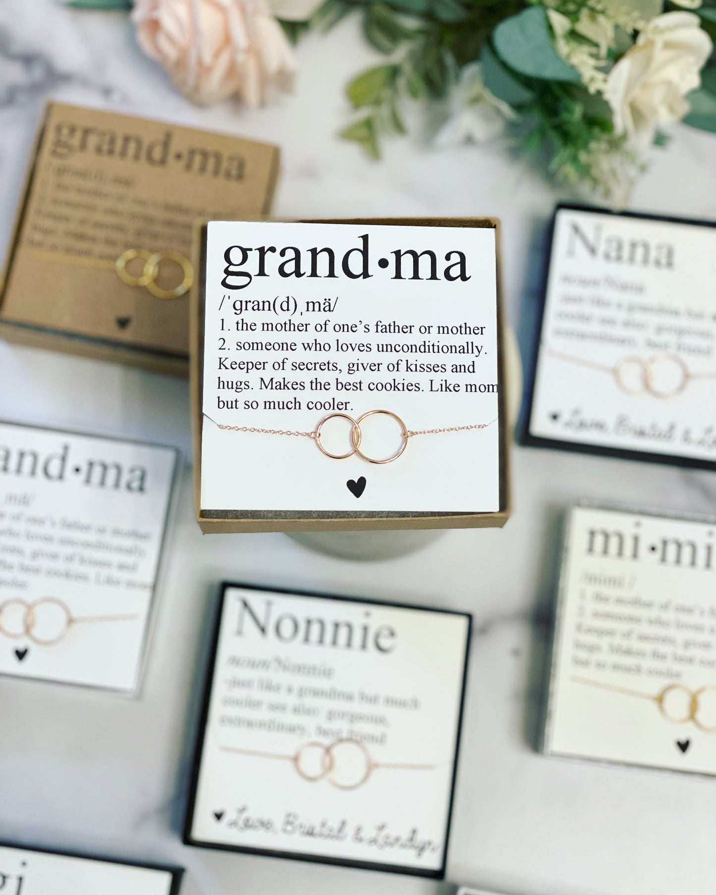 Grandma Necklace, Mothers Day Gift