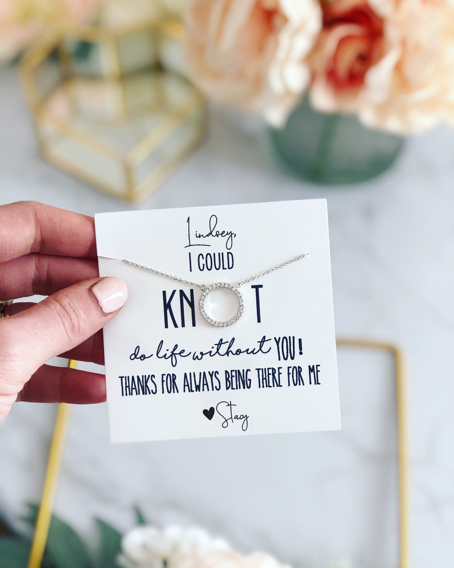 Could KNOT Do Life Without You Necklace