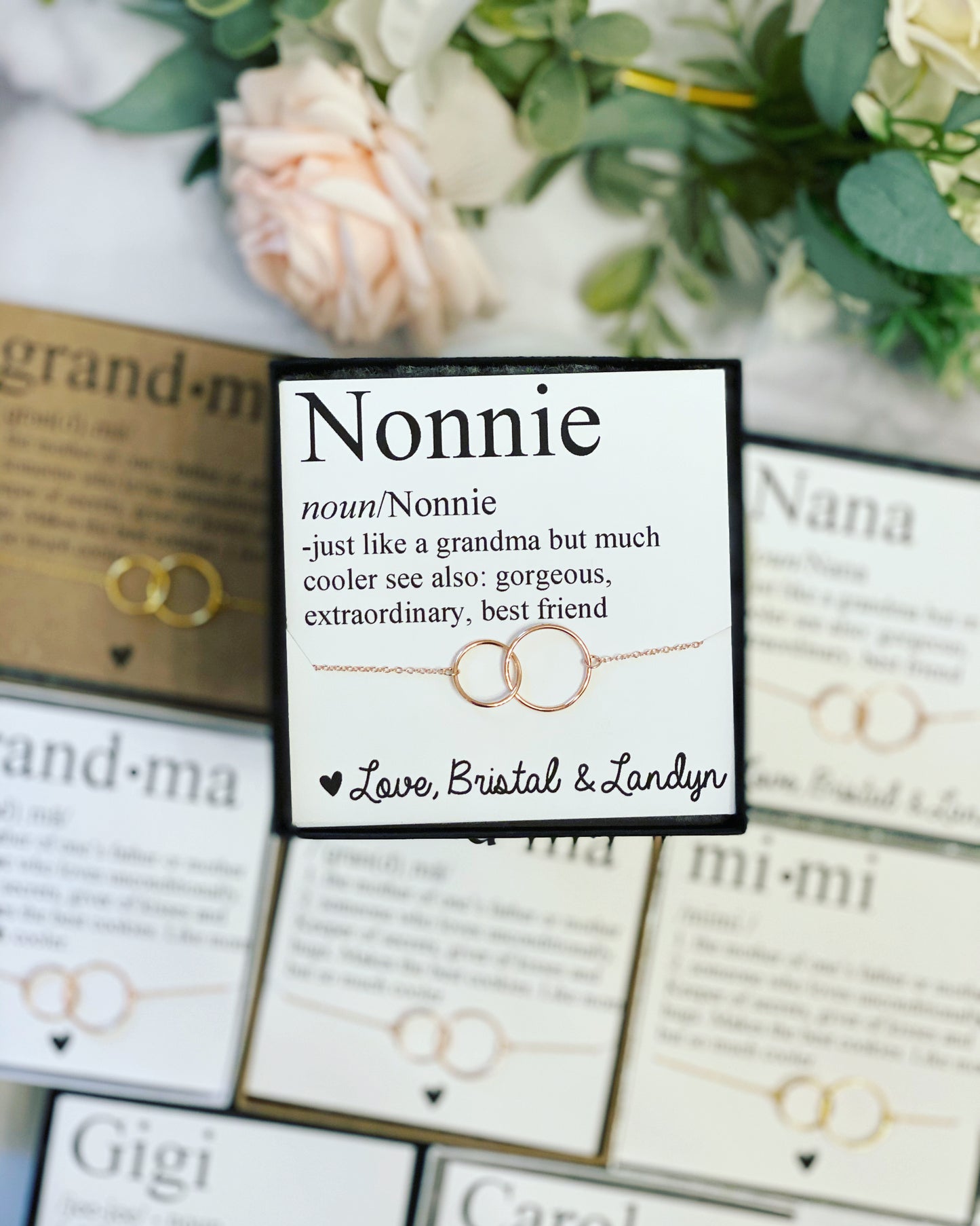 Grandma Necklace, Mothers Day Gift