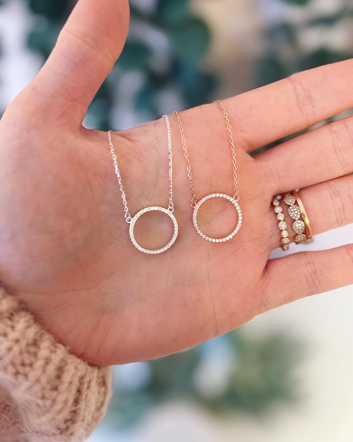 To My Best Friend Graduation Gift! Circle Pendant Necklace