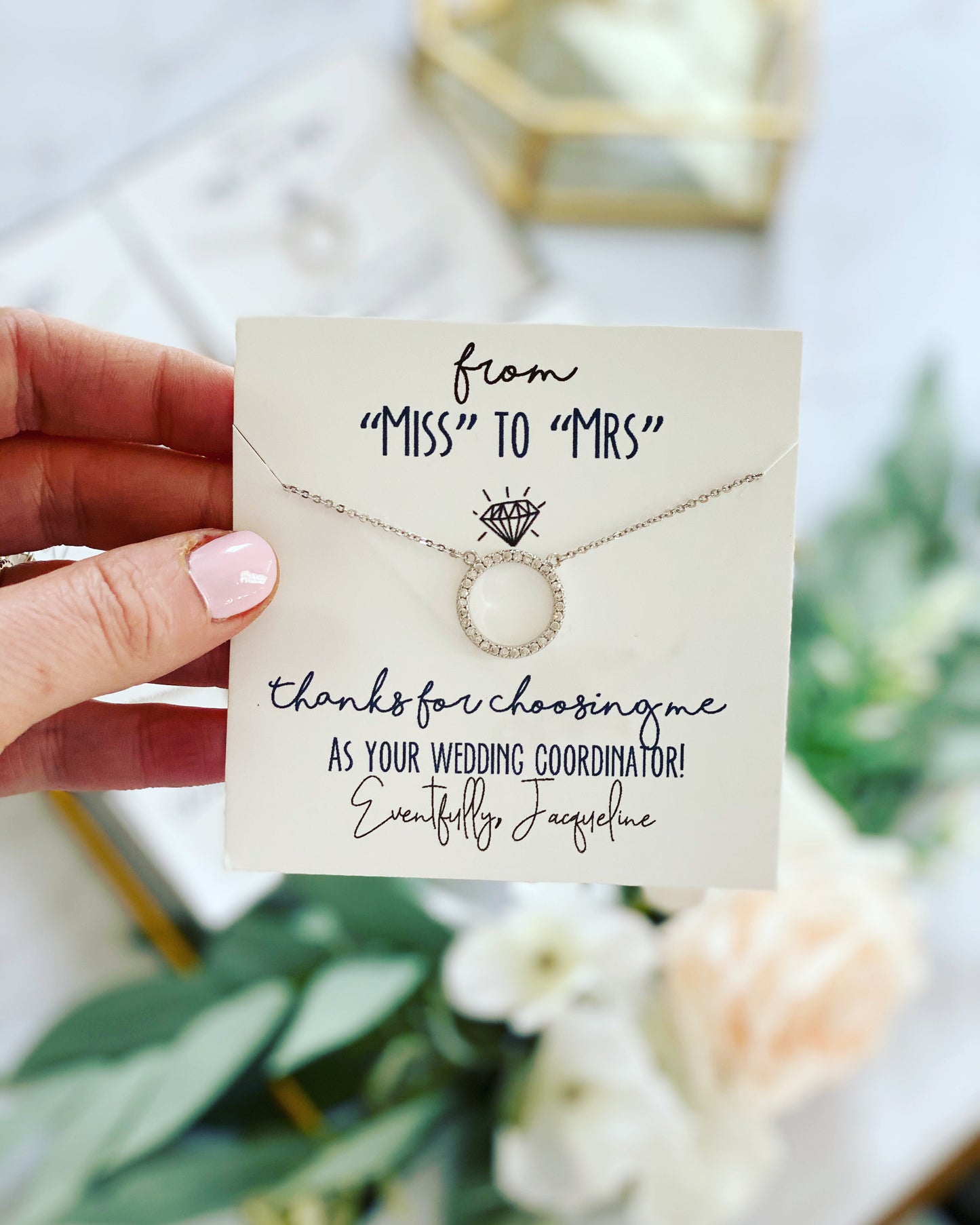 Wedding Coordinator gift!