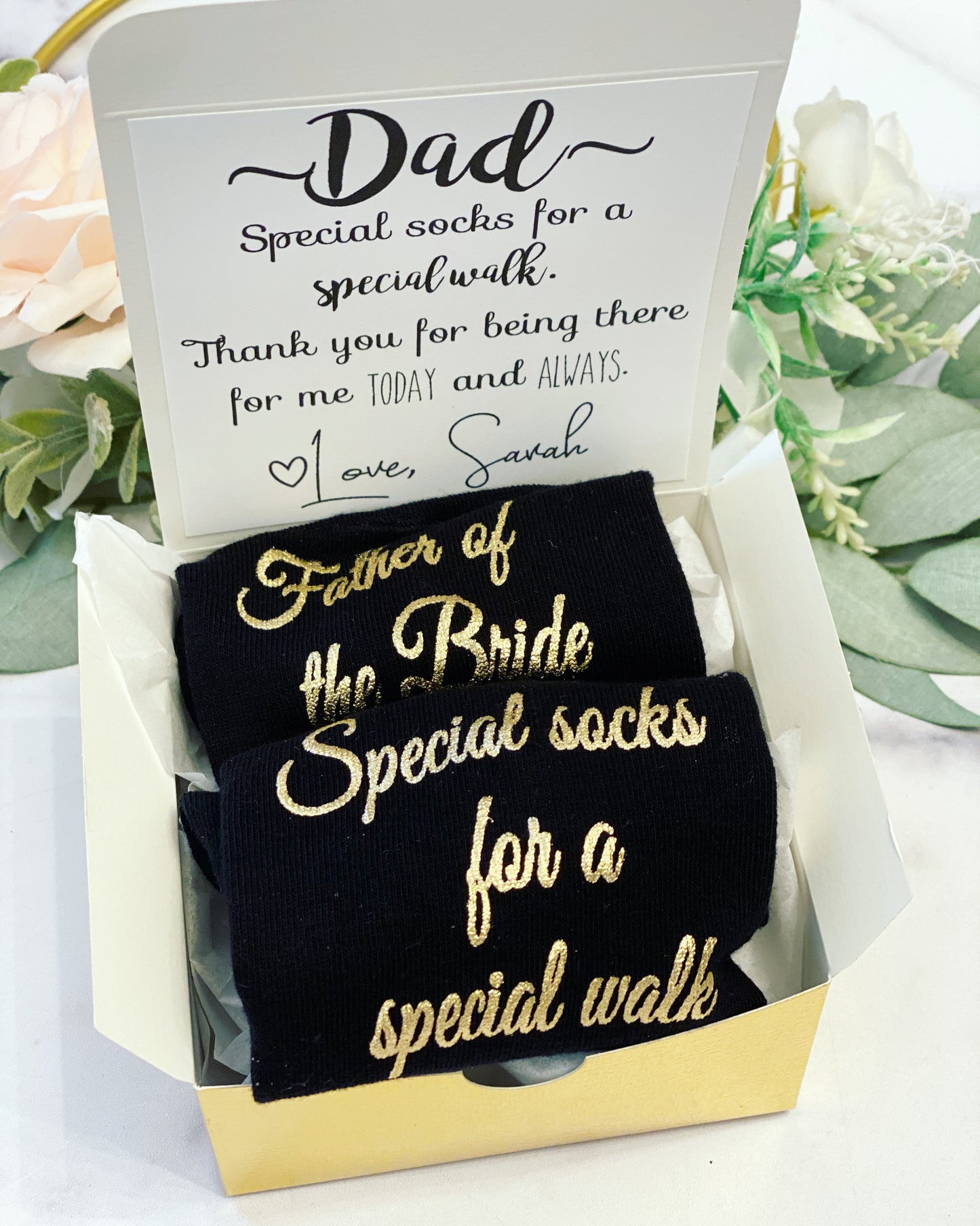 Father of the Bride Socks