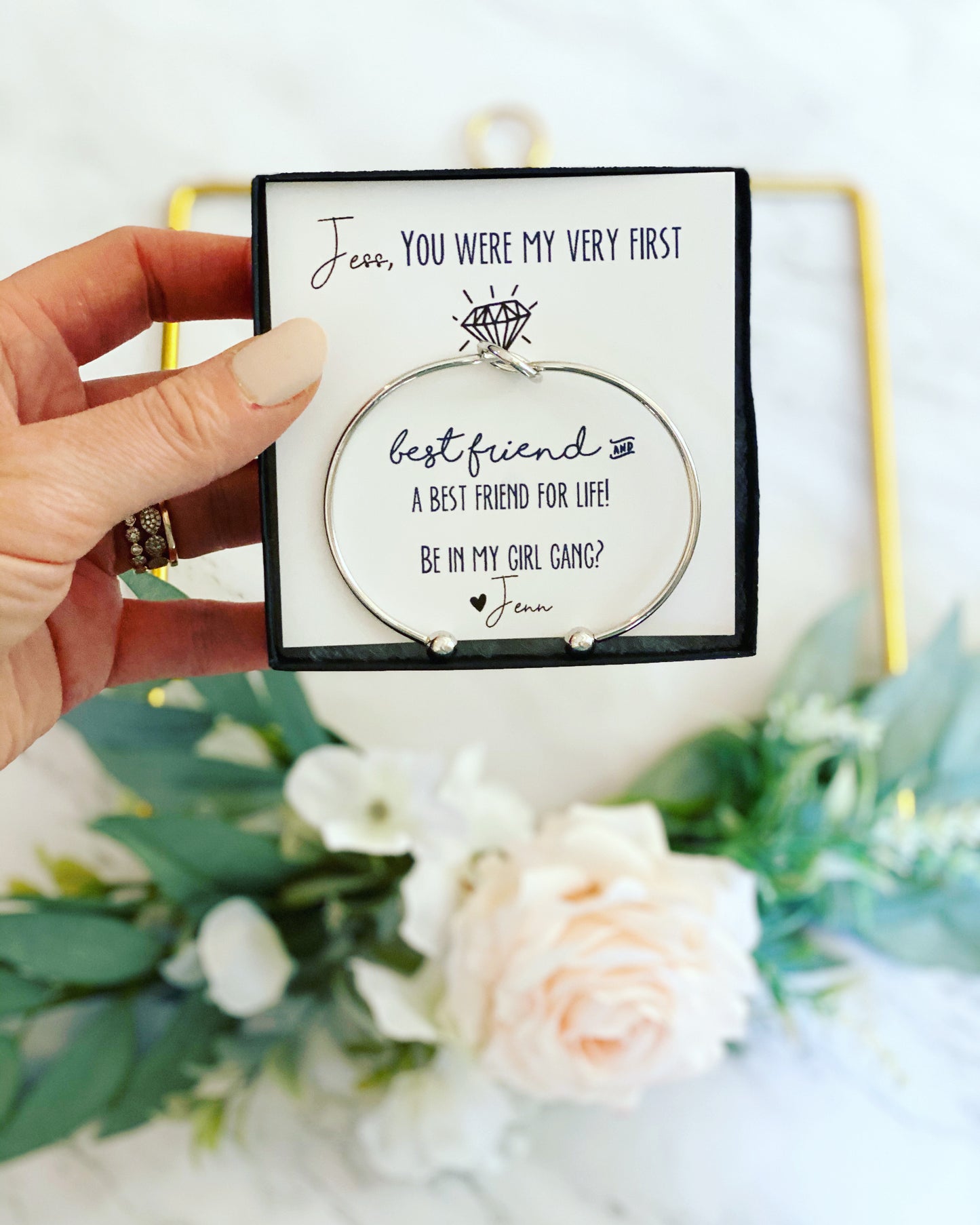 Can't Say "I Do" Without You! Knot Bangles