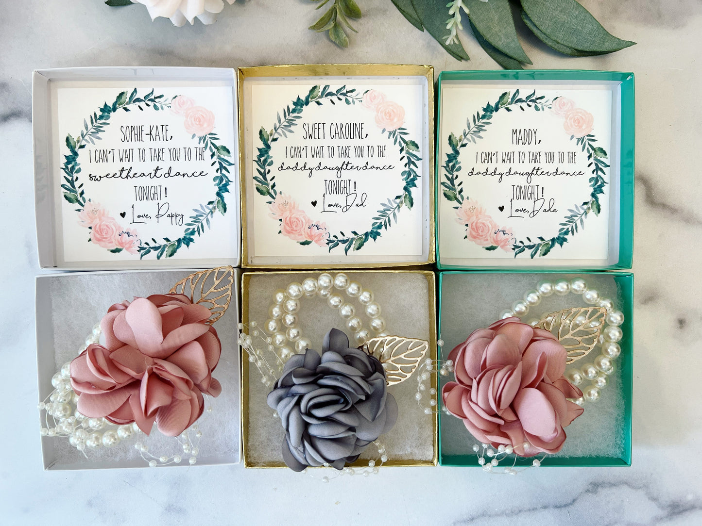Flower Corsage for Daddy Daughter Dance