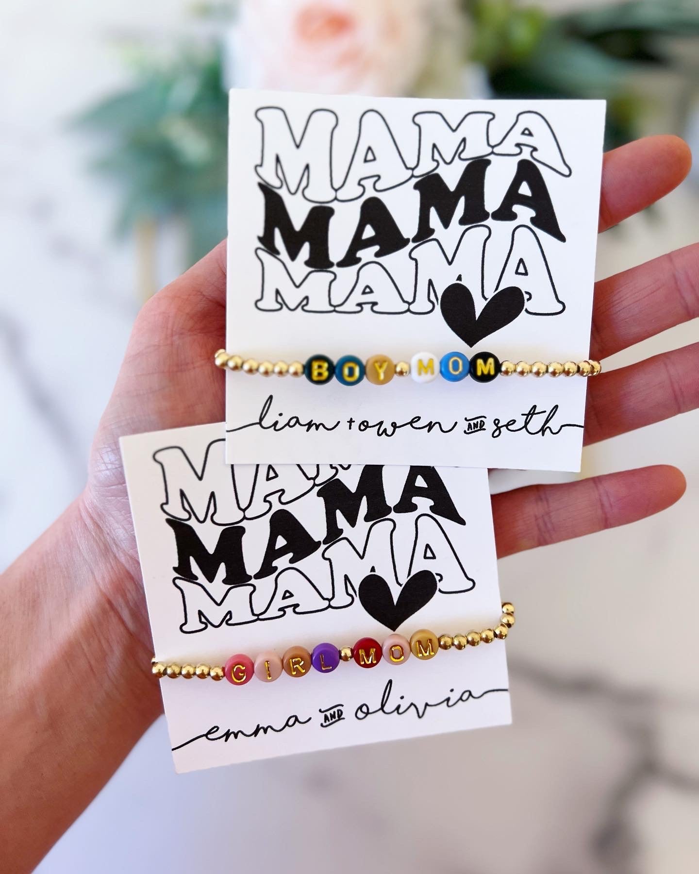 Boy & Girl Mama Bracelets