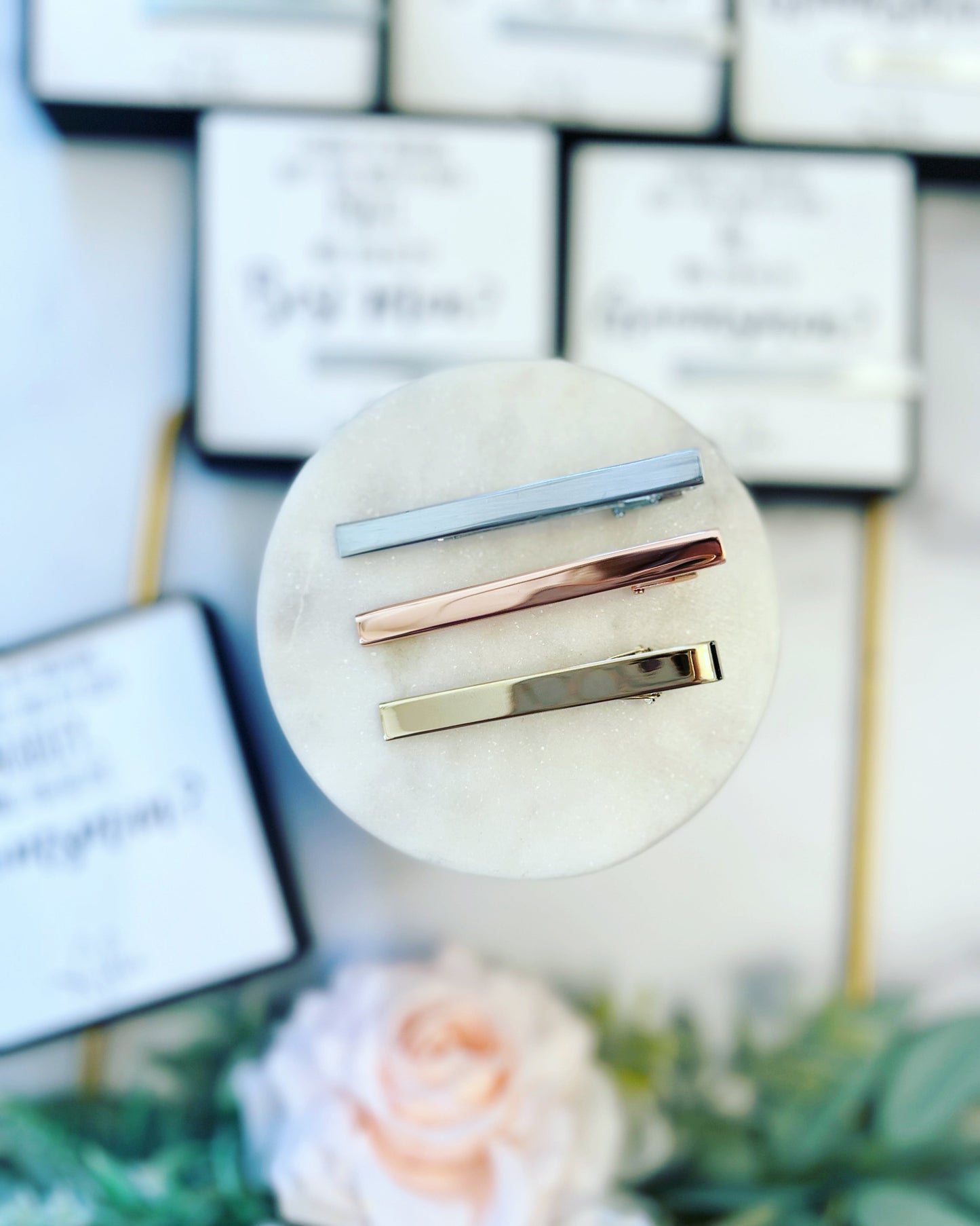 Suit Up! Groomsman Tie Bar Gift