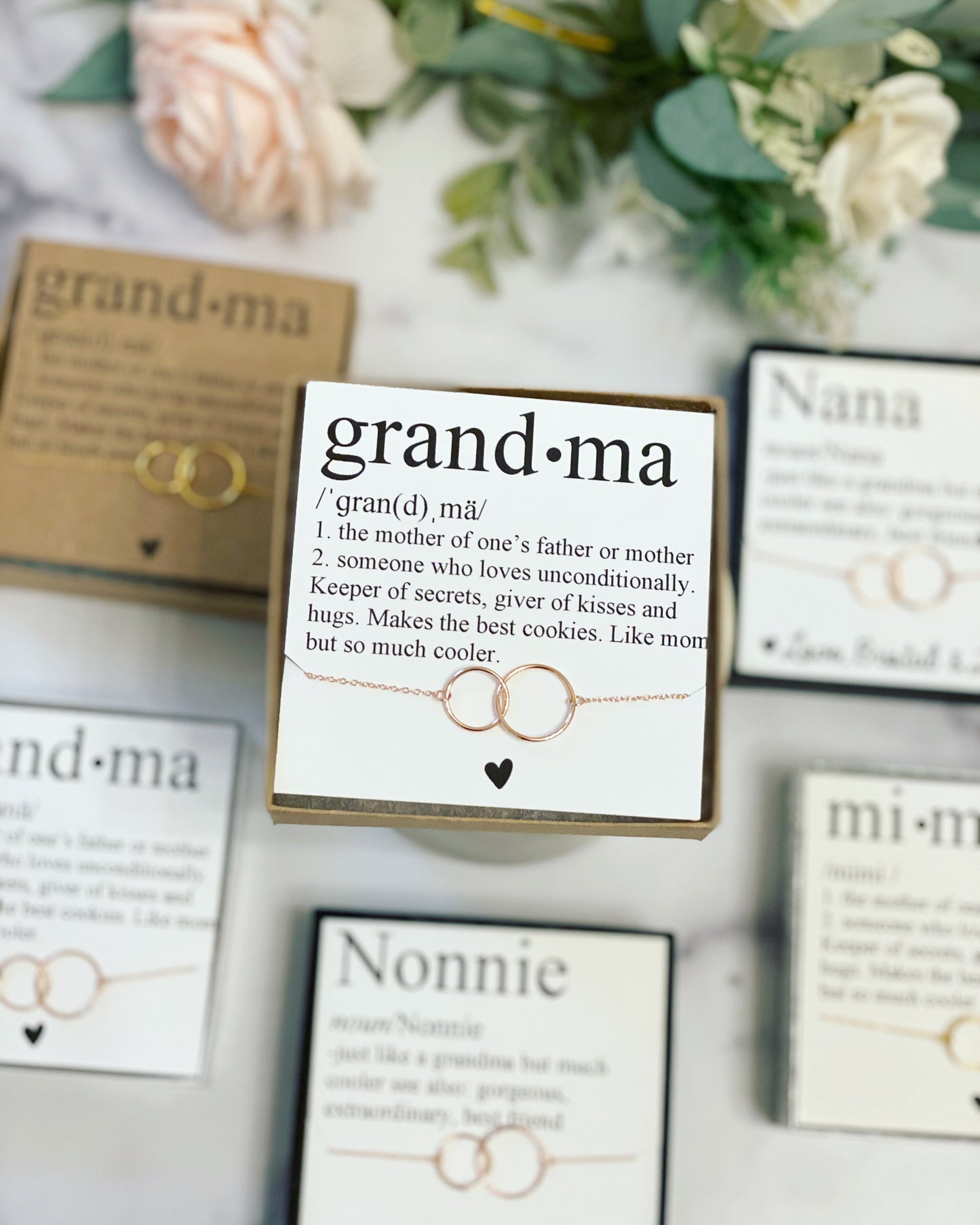 Grandma Necklace, Mothers Day Gift